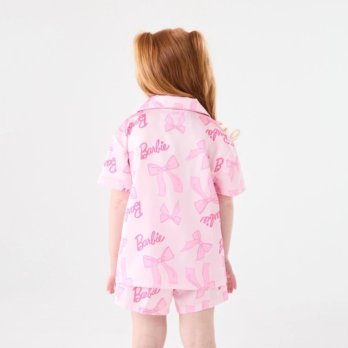 2 Barbie License Satin Pyjama Set BARBIE, 2 of 9