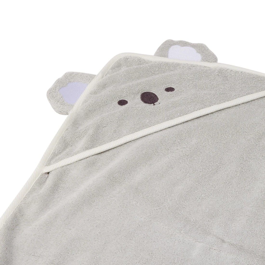 2 Cotton Hooded Towel - Koala, 2 of 5