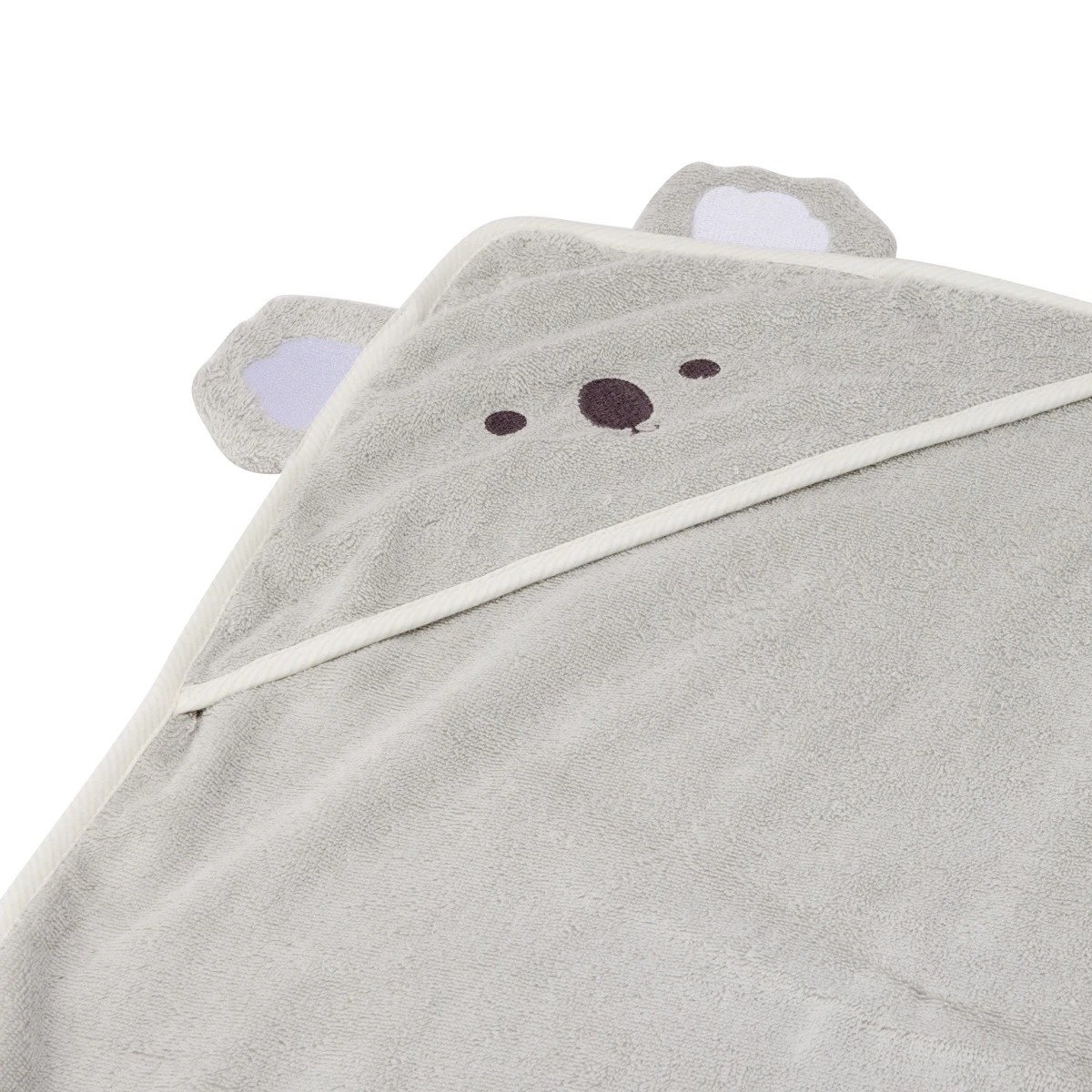 2 Cotton Hooded Towel - Koala, 2 of 5