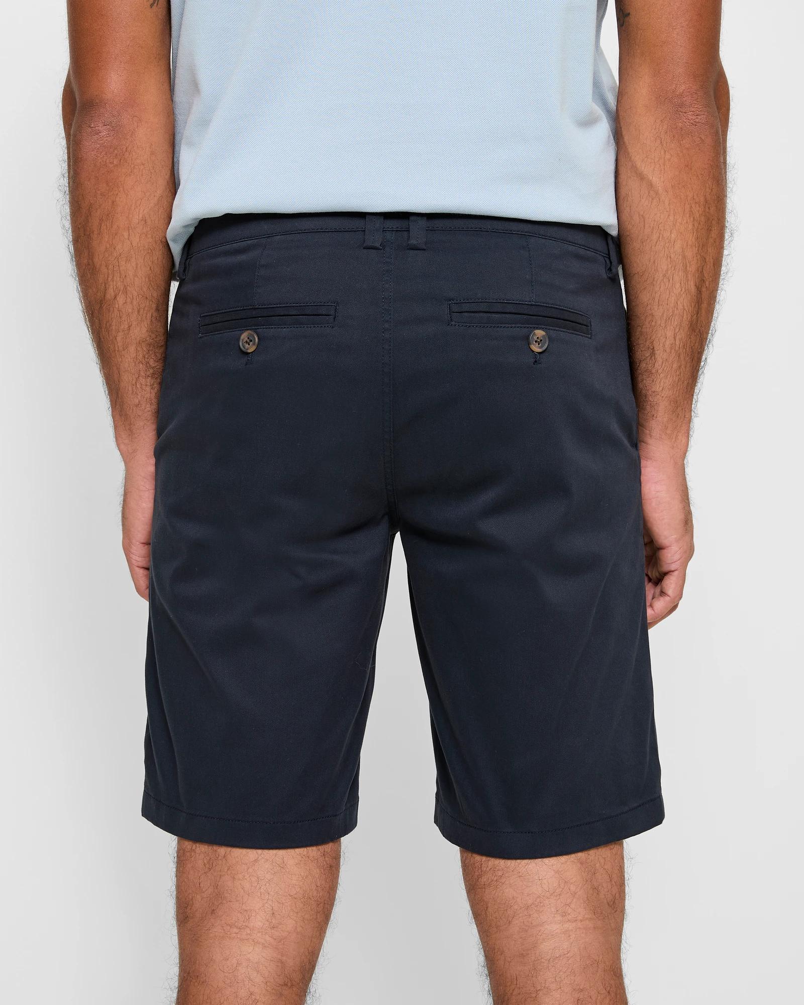 4 Target Australian Cotton Regular Stretch Chino Shorts NAVY BLUE, 4 of 5