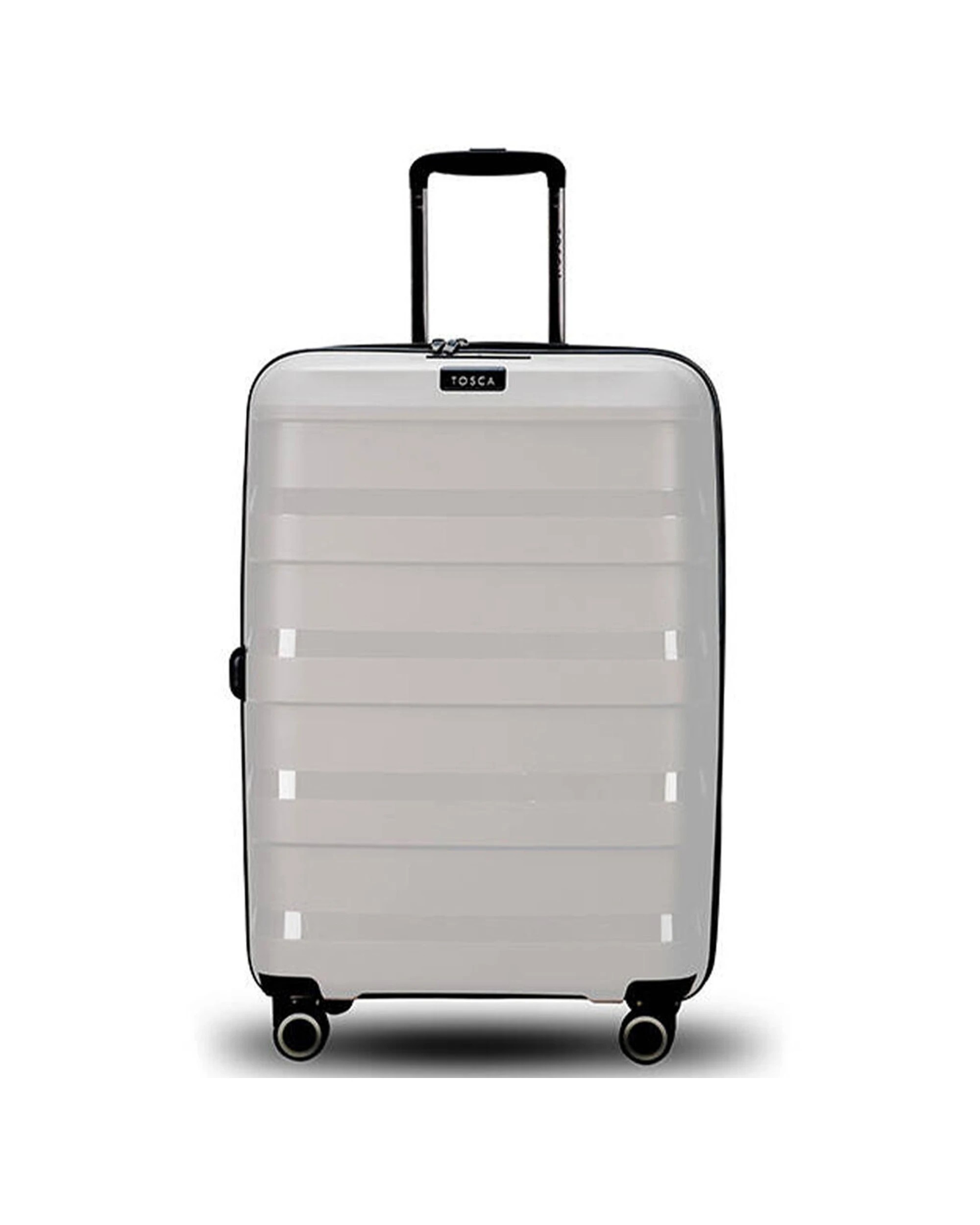 1 Tosca Comet Pp 25" Suitcase Luggage Trolley - Grey, 1 of 4
