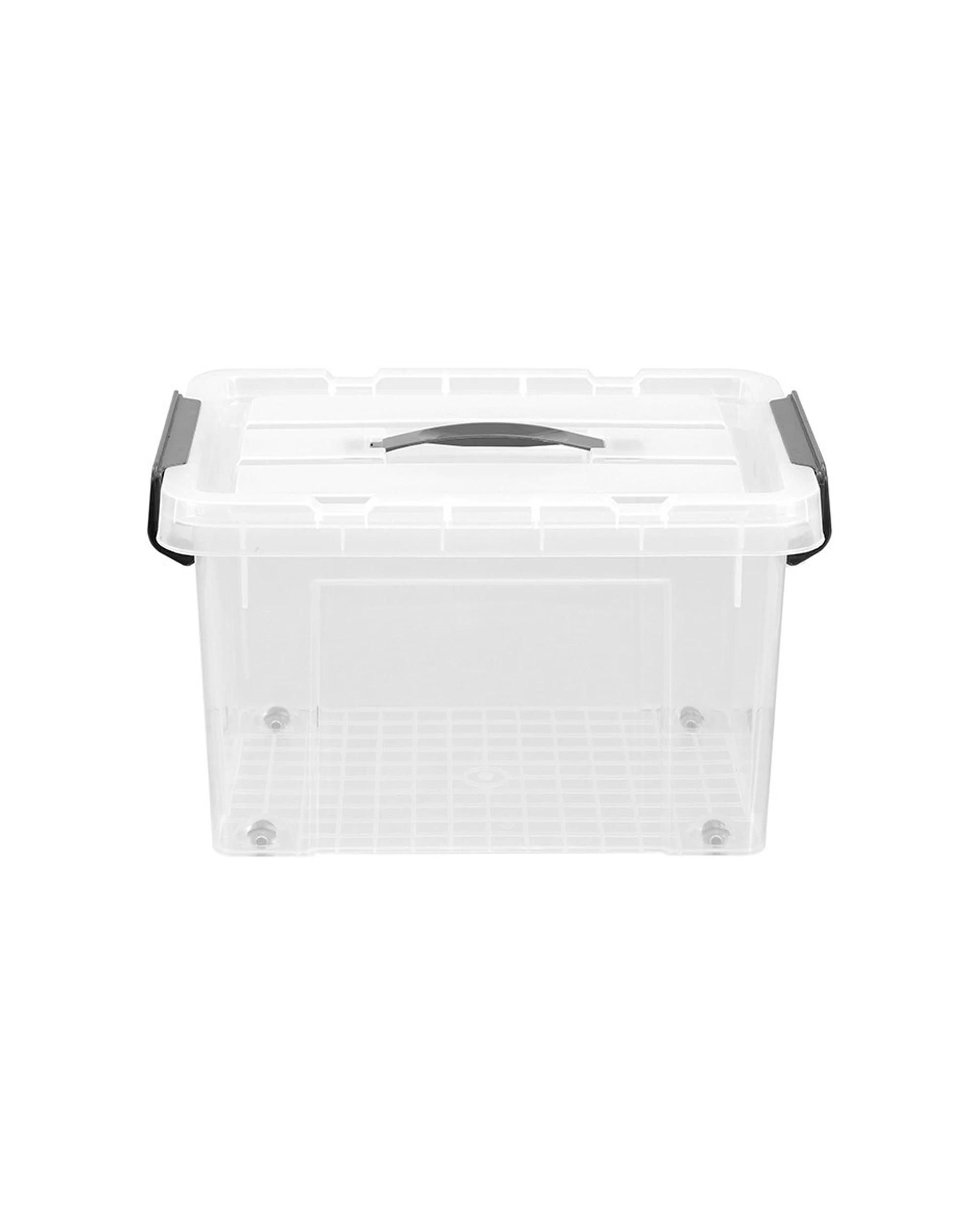 3 Boxsweden Dura 16L Carry Storage Box Lid Rectangle - Wheel Storage Box
 - plain, 3 of 4