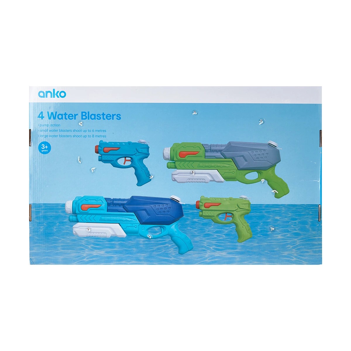10 4 Pack Water Guns, 10 of 10