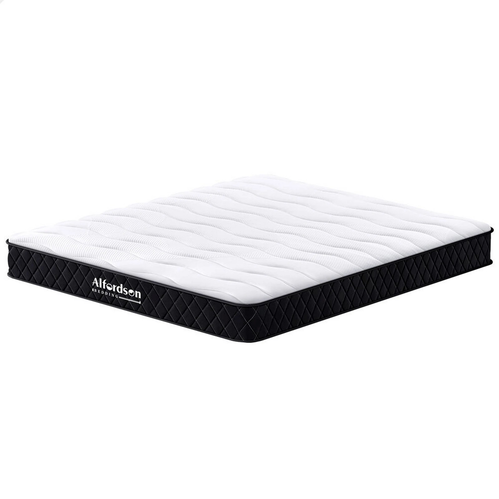 1 Alfordson Mattress 15CM Tight Top Spring Foam Bedding Medium Firm - Queen Bed, 1 of 10