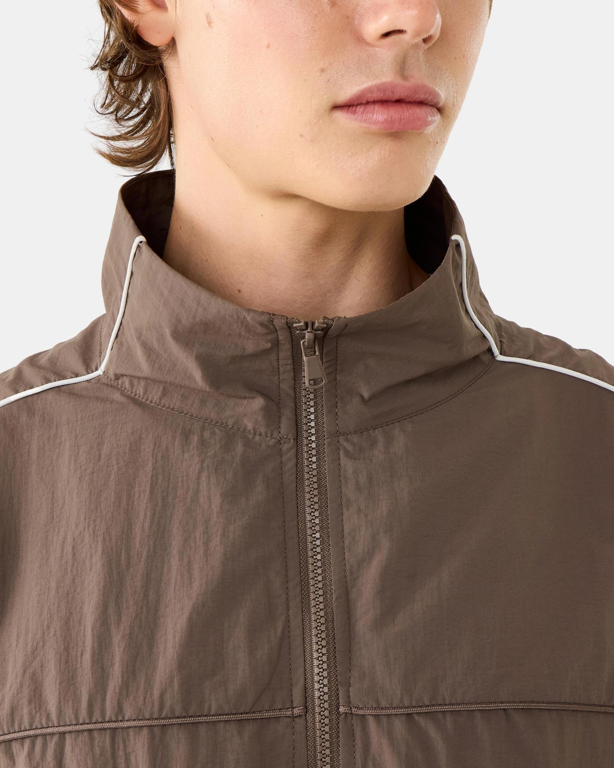 6 Piped Jacket Brn Drift, 6 of 8