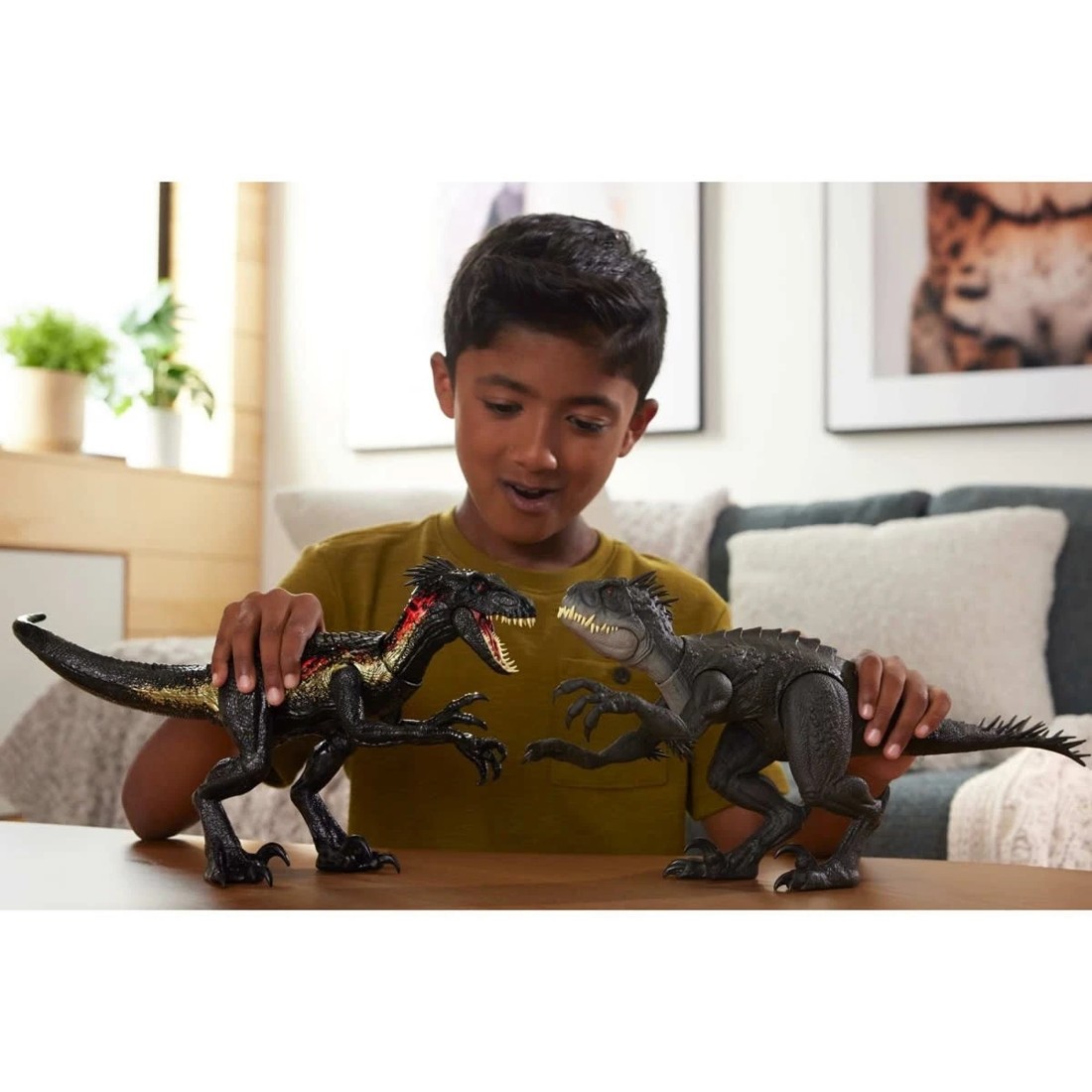 6 Jurassic World Ultimate Damage Indoraptor Dinosaur Figure, 6 of 7