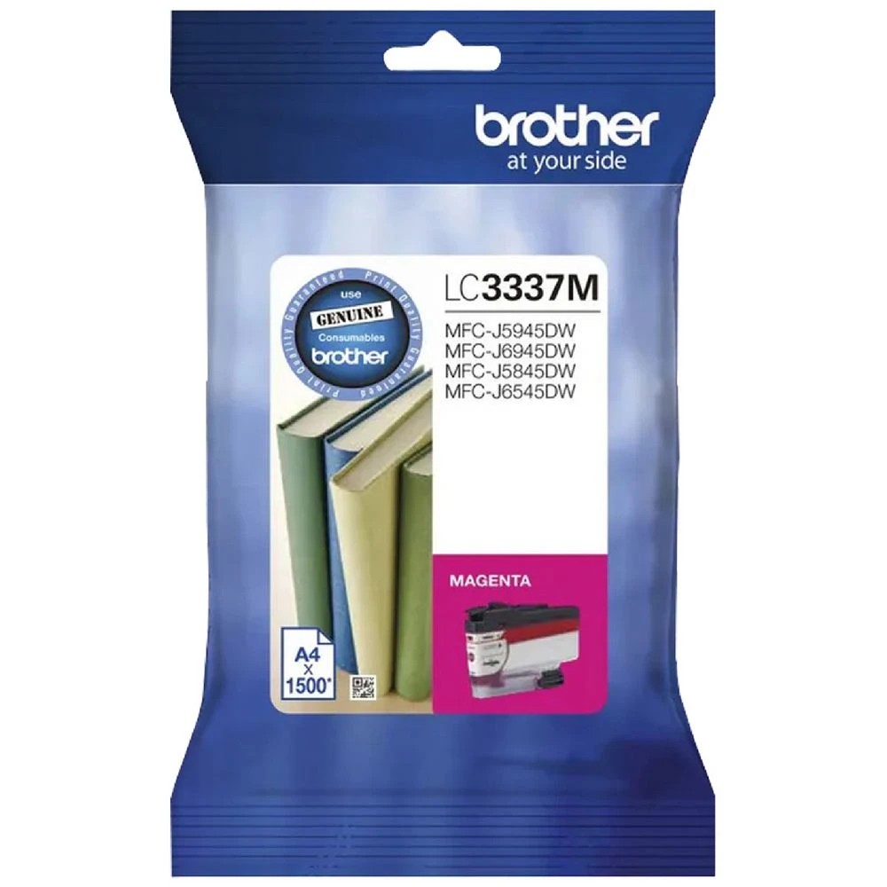 1 Brother LC 3337 INKvestment Ink Cartridge Magenta, 1 of 1