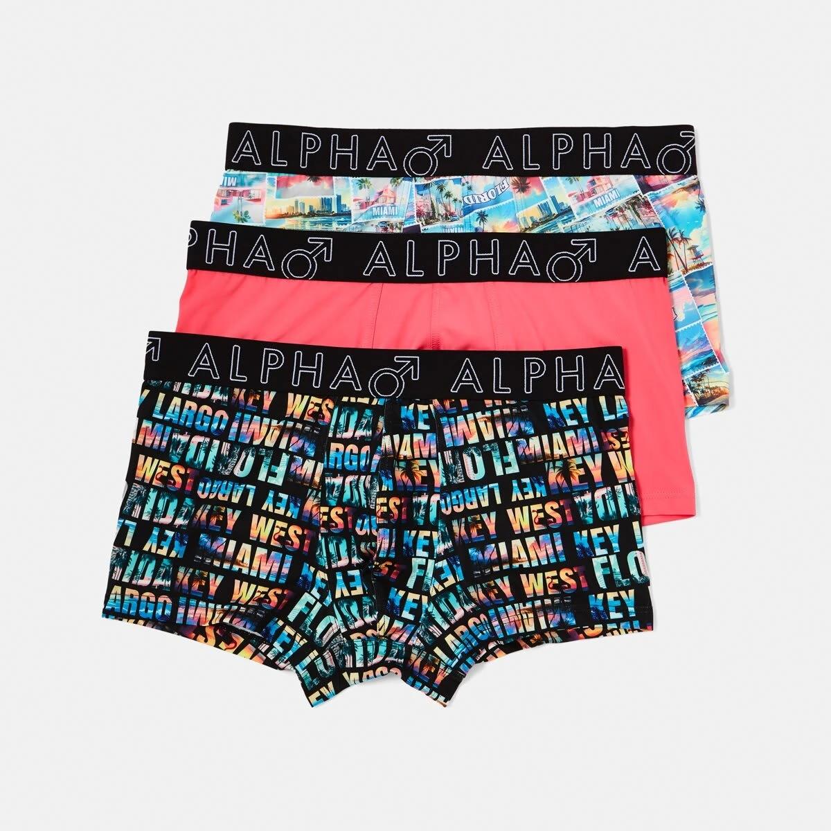 1 3 Pack Microfibre Trunks MIAMI, 1 of 7