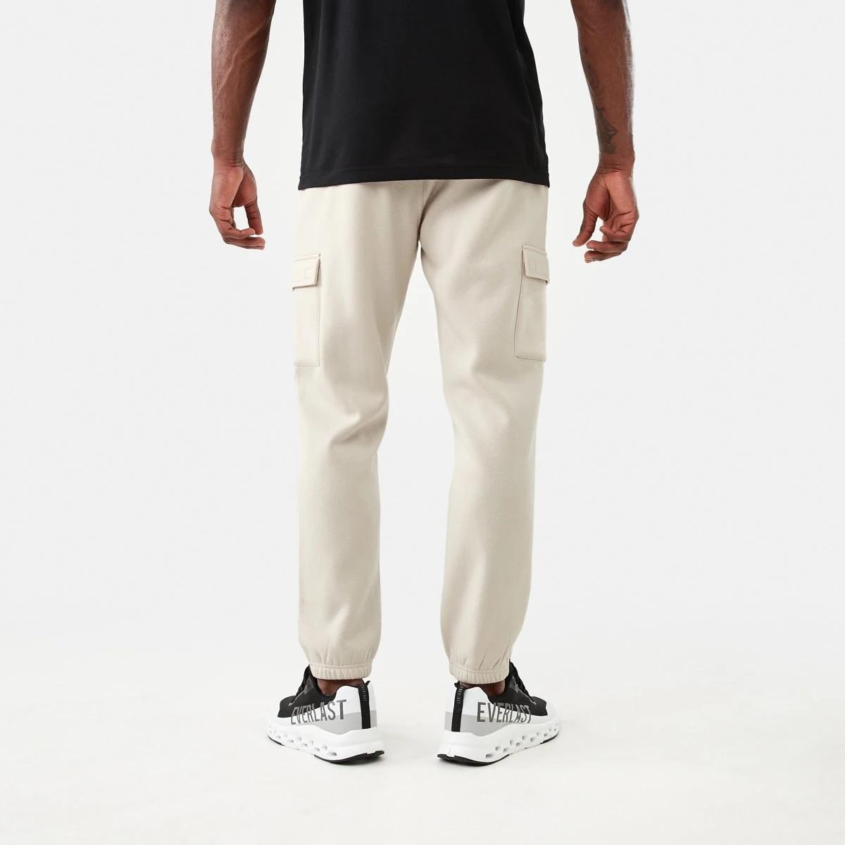 3 Everlast Mens Cargo Trackpants Lightstone, 3 of 8