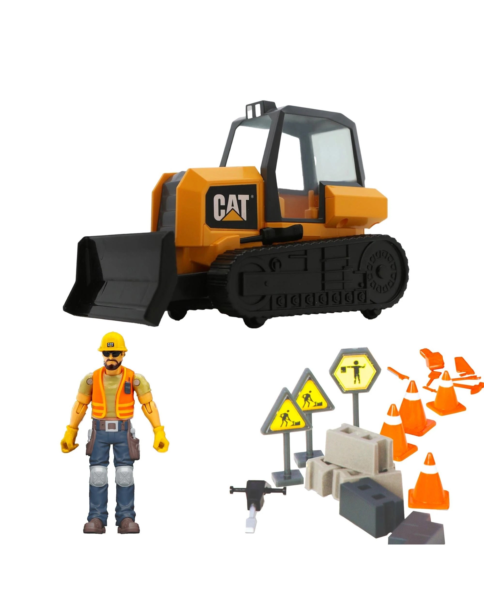 3 CAT WorkForce Bulldozer Action Set, 3 of 4
