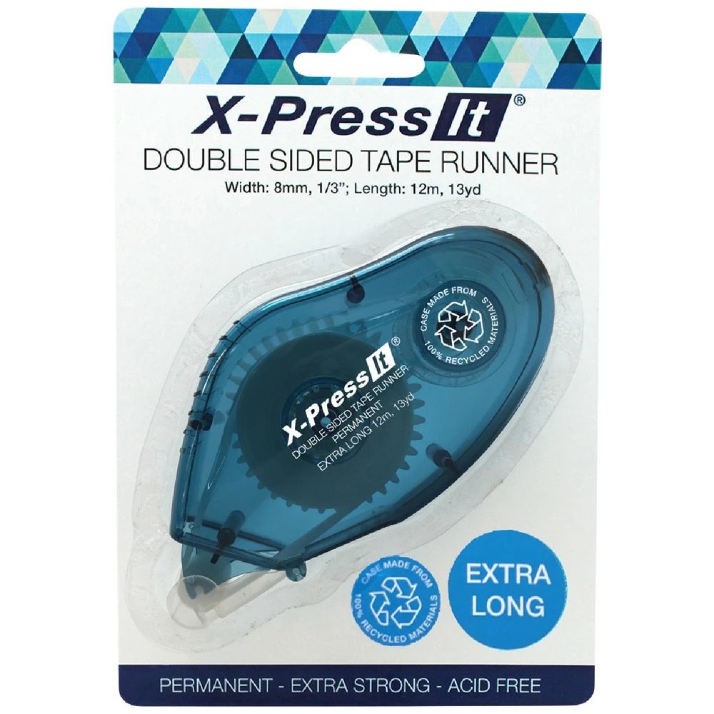 2 X-Press It Double Sided Tape Runner 8mm x 12m, 2 of 2