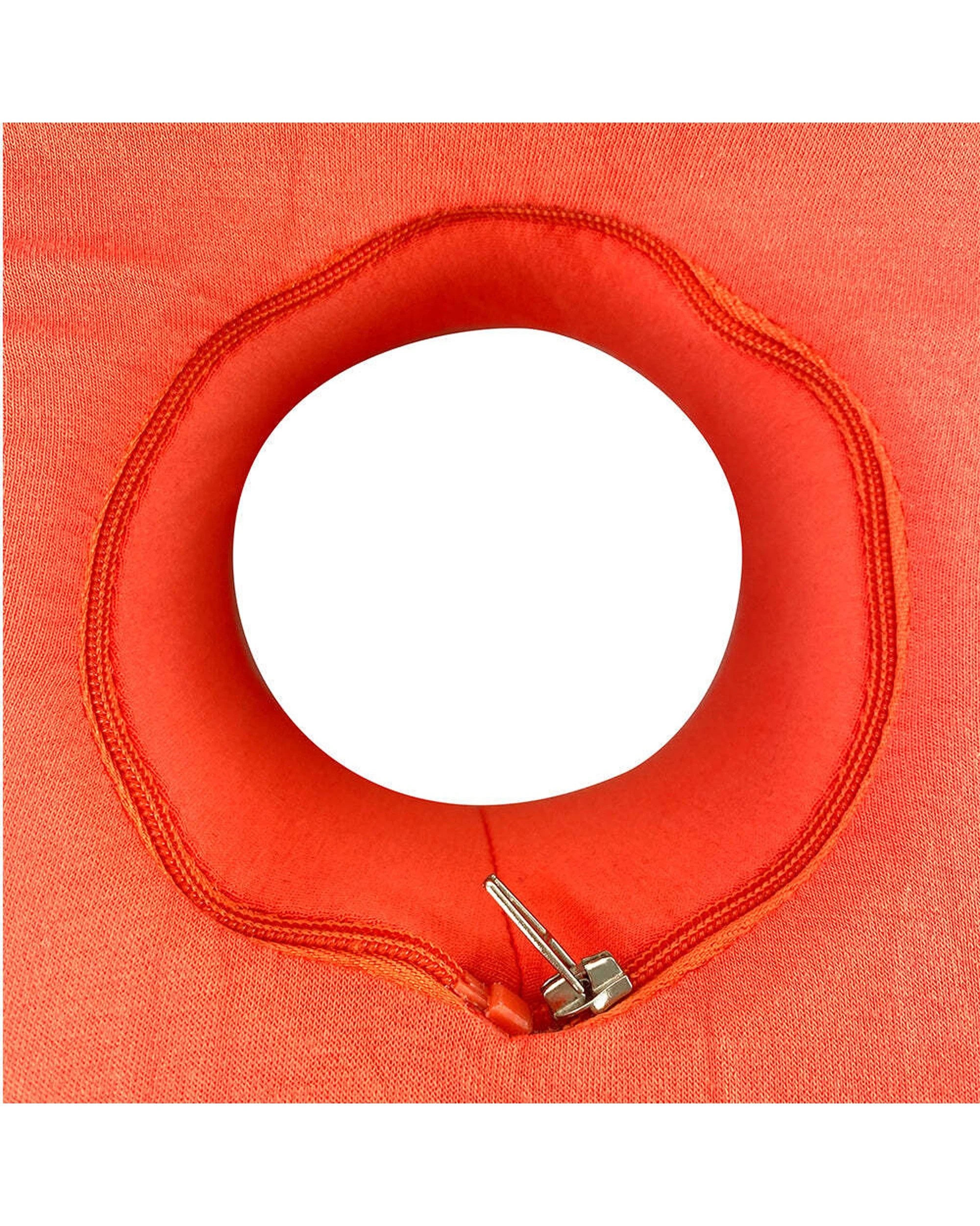 2 Annabel Trends Breathe Easy Beach Pillow Ergonomic Memory Foam 30x23cm Coral - Orange, 2 of 3