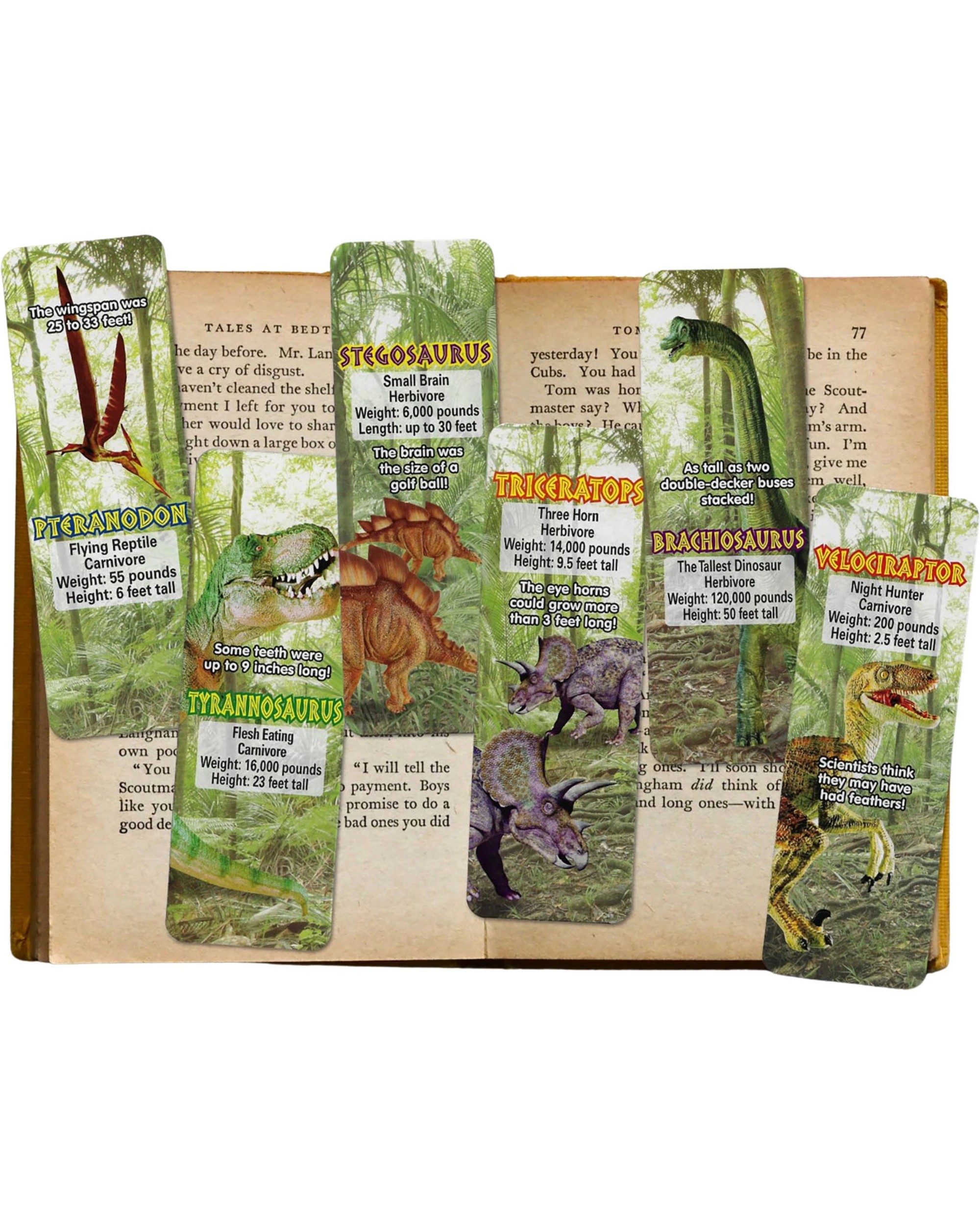 1 Fun Express Dinosaur Bookmarks Pack of 48 - Multi, 1 of 3