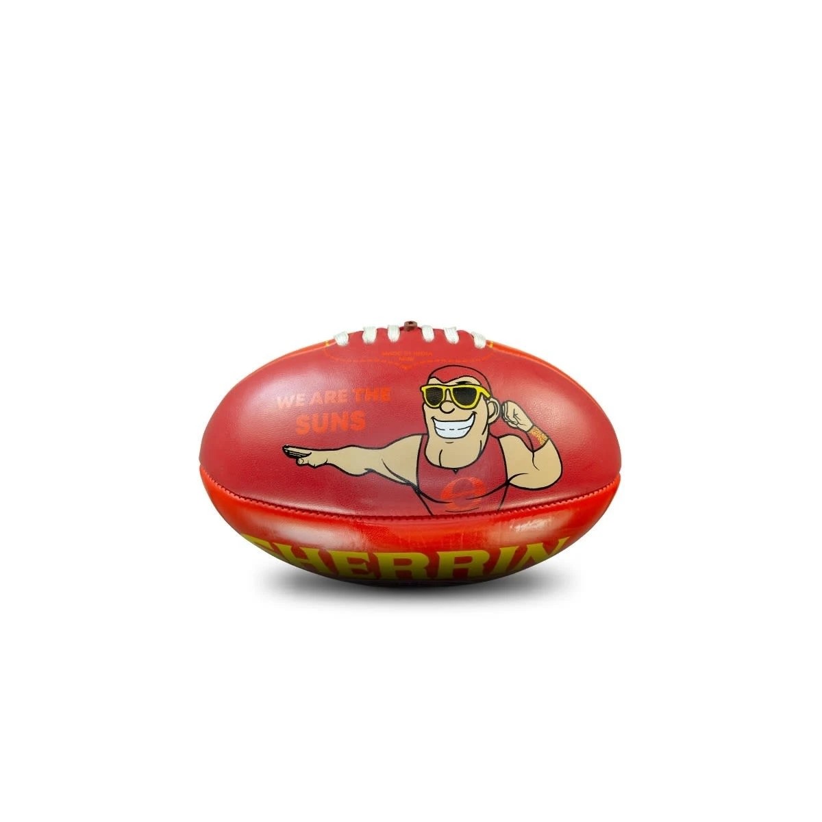 1 Sherrin Official AFL Gold Coast SUNS Softie Ball, 1 of 4