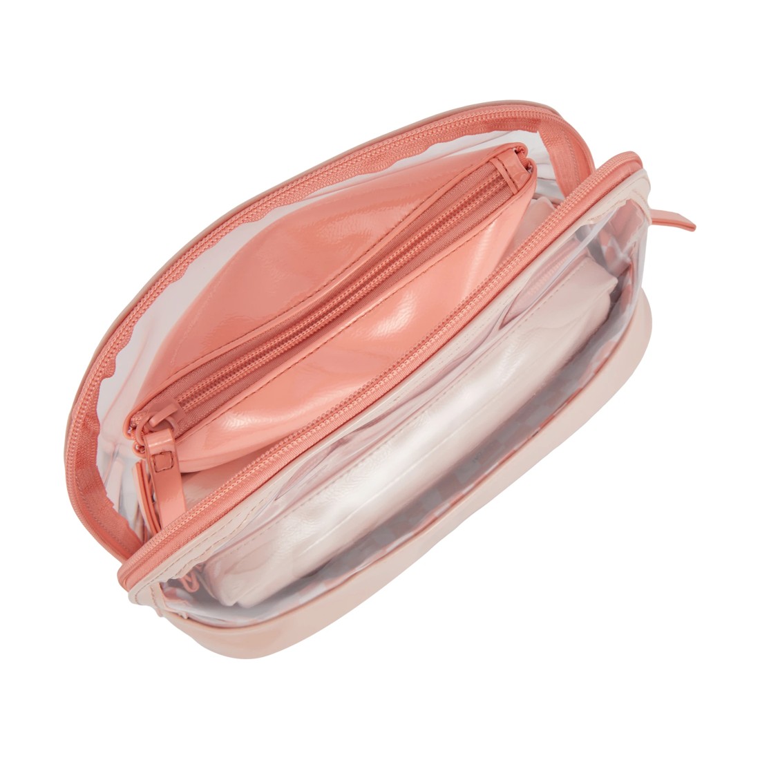 4 OXX Cosmetics 3 Piece Makeup Bag Set - Orange, 4 of 6