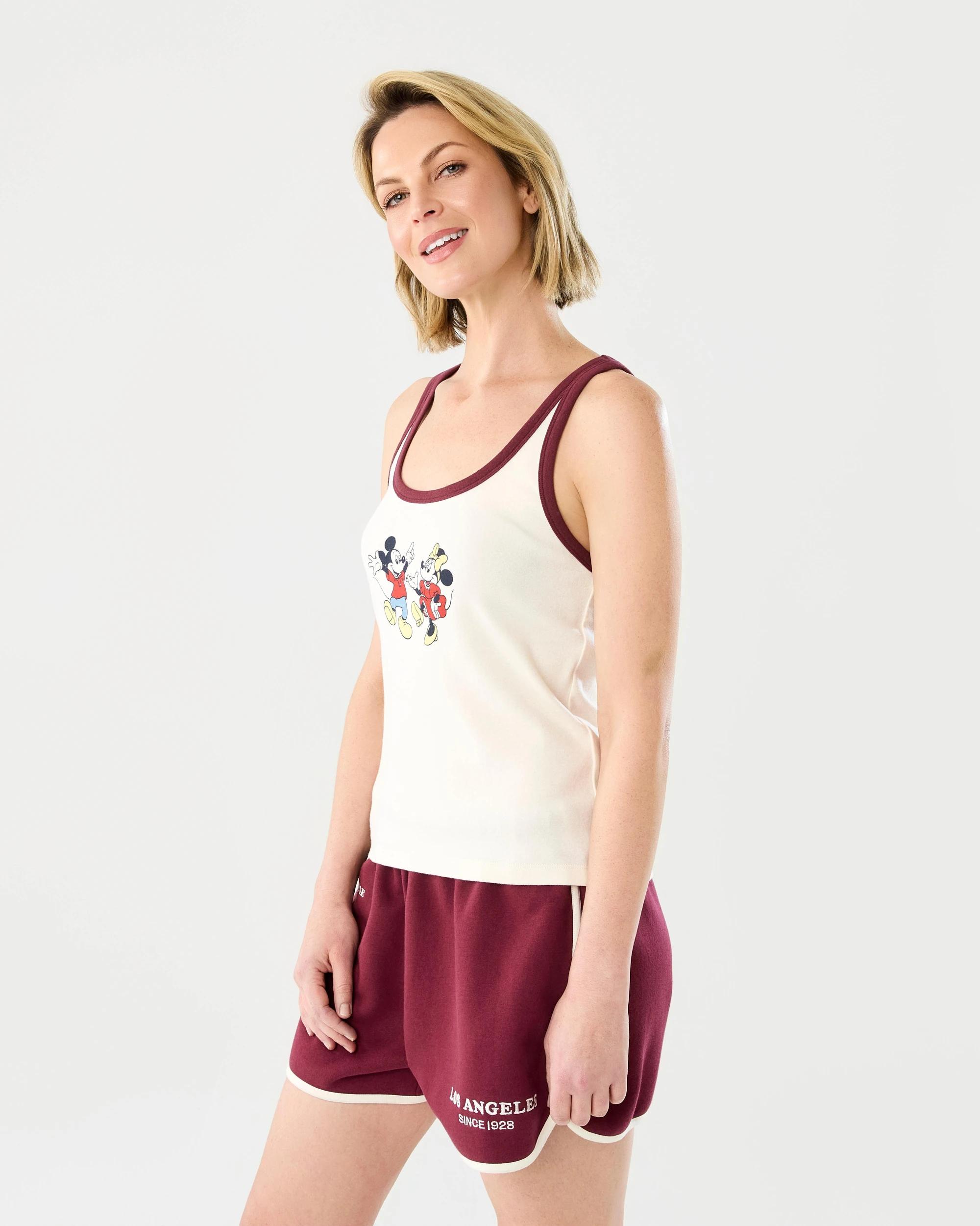 2 Mickey Mouse License Sleeveless Tank Mickeywb, 2 of 8