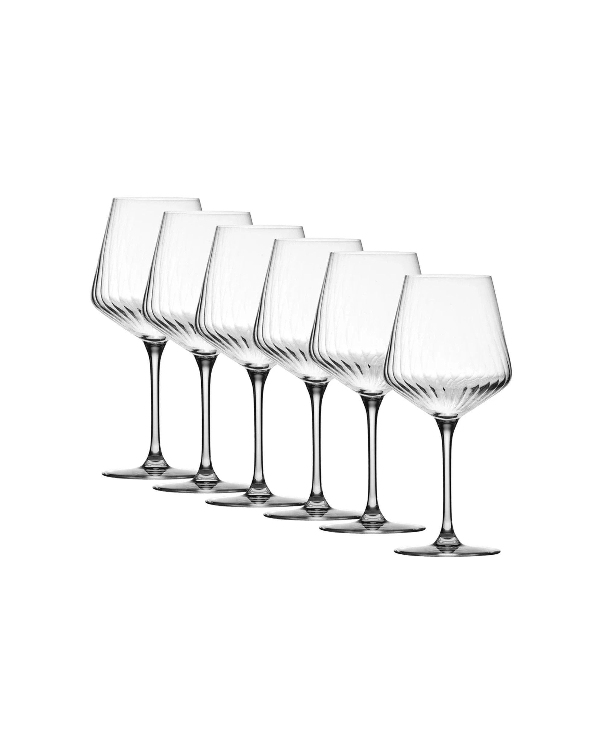 1 Krosno Avant-Garde Lumi Wine Glasses 560ml Set Of 6 Crystalline Glass Gift Box - Plain, 1 of 7