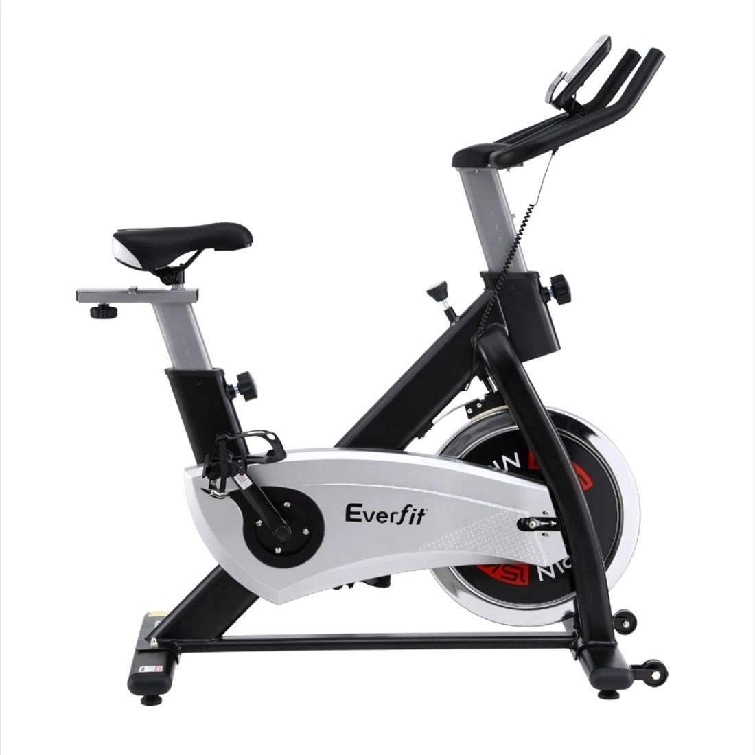 3 15kg Flywheel Spin Bike Everfit Exercise Bike Home Gym Fitness 120KG - Multi, 3 of 6