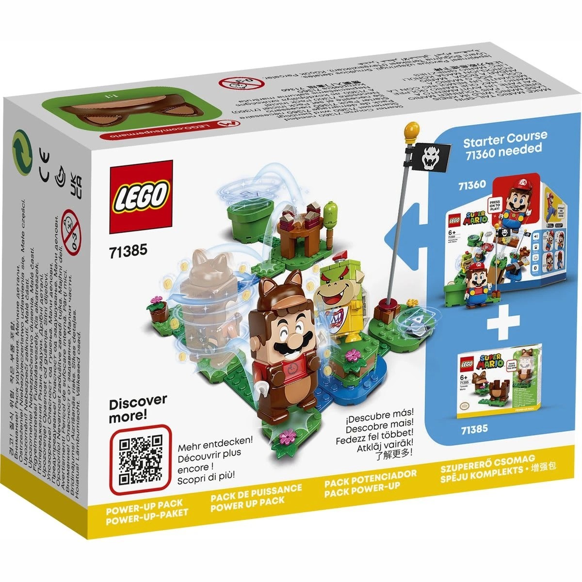 10 LEGO Super Mario Tanooki Mario Power-Up Pack 71385, 10 of 10