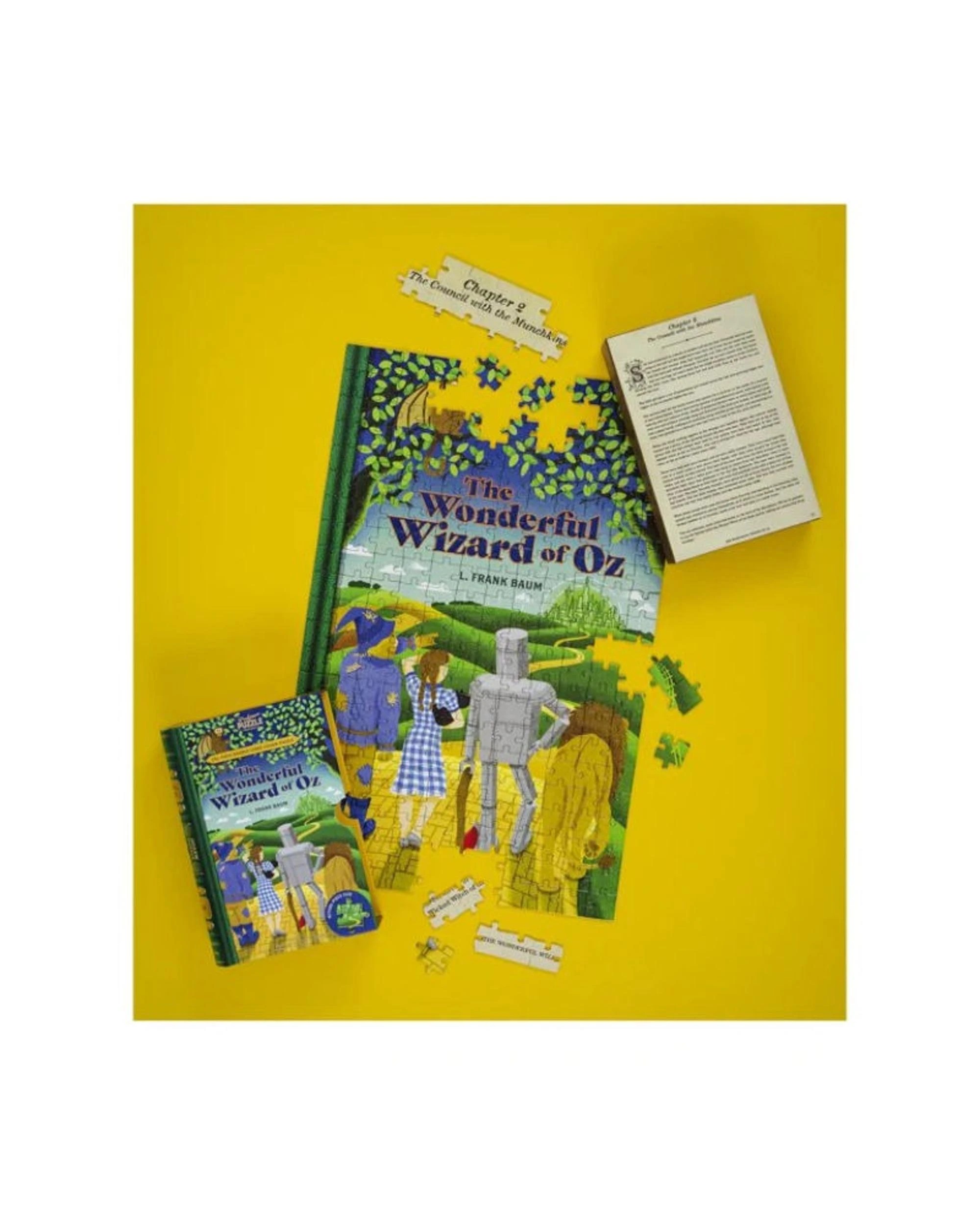 3 Professor Puzzle Jigsaw Library The Wonderful Wizard of Oz 252 Piece Double-Sided Jigsaw Puzzle, 3 of 3