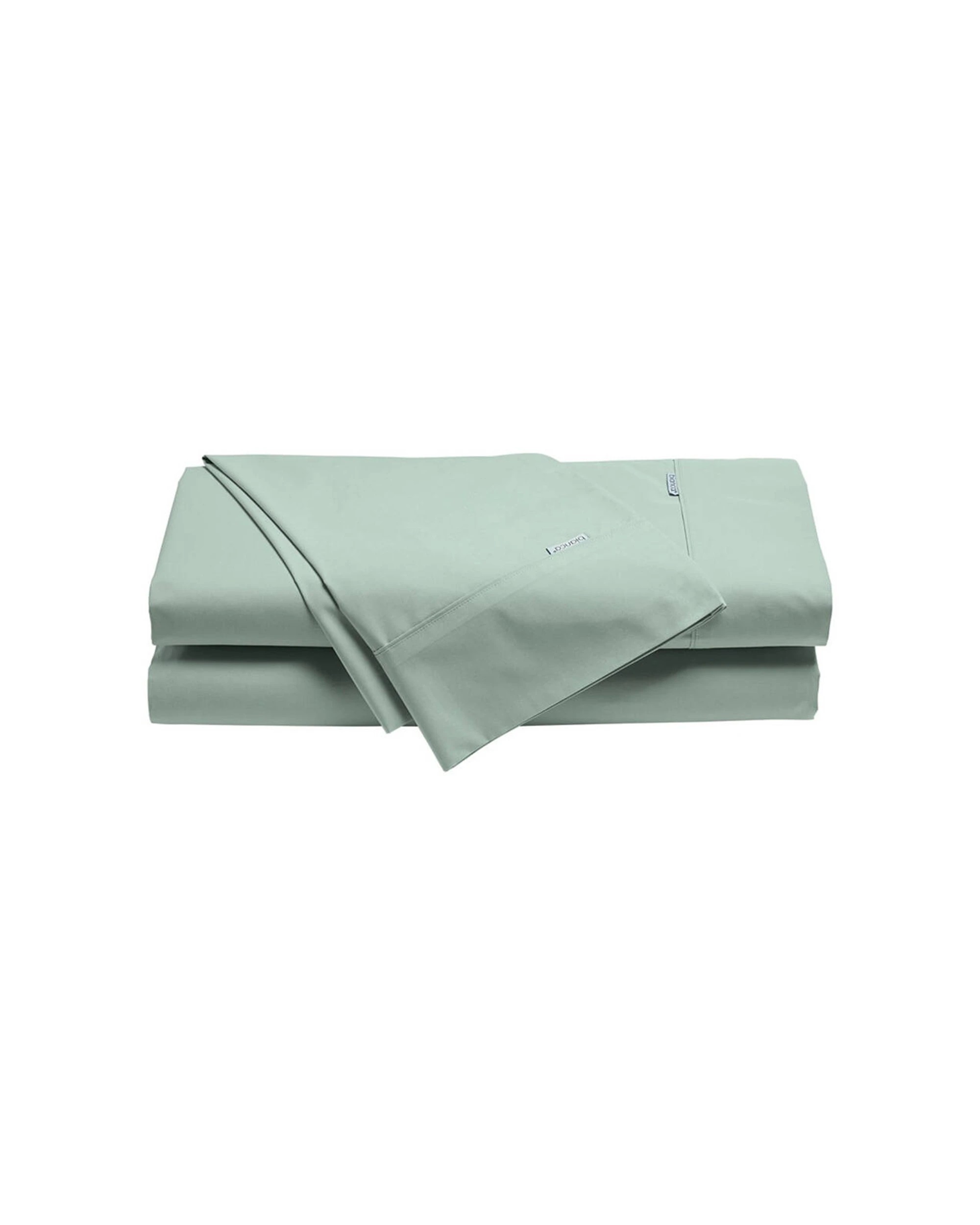 1 Bianca Heston 300TC Percale Sage Cotton Sheet Combo Set Home Bedding - King Bed - Green, 1 of 1
