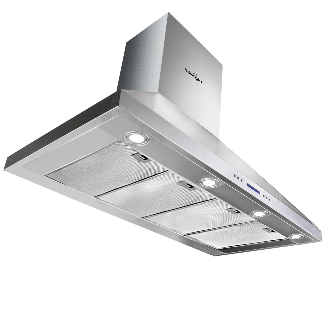 1 Devanti 1500mm Range Hood 150cm BBQ Commercial Rangehood - Silver, 1 of 2