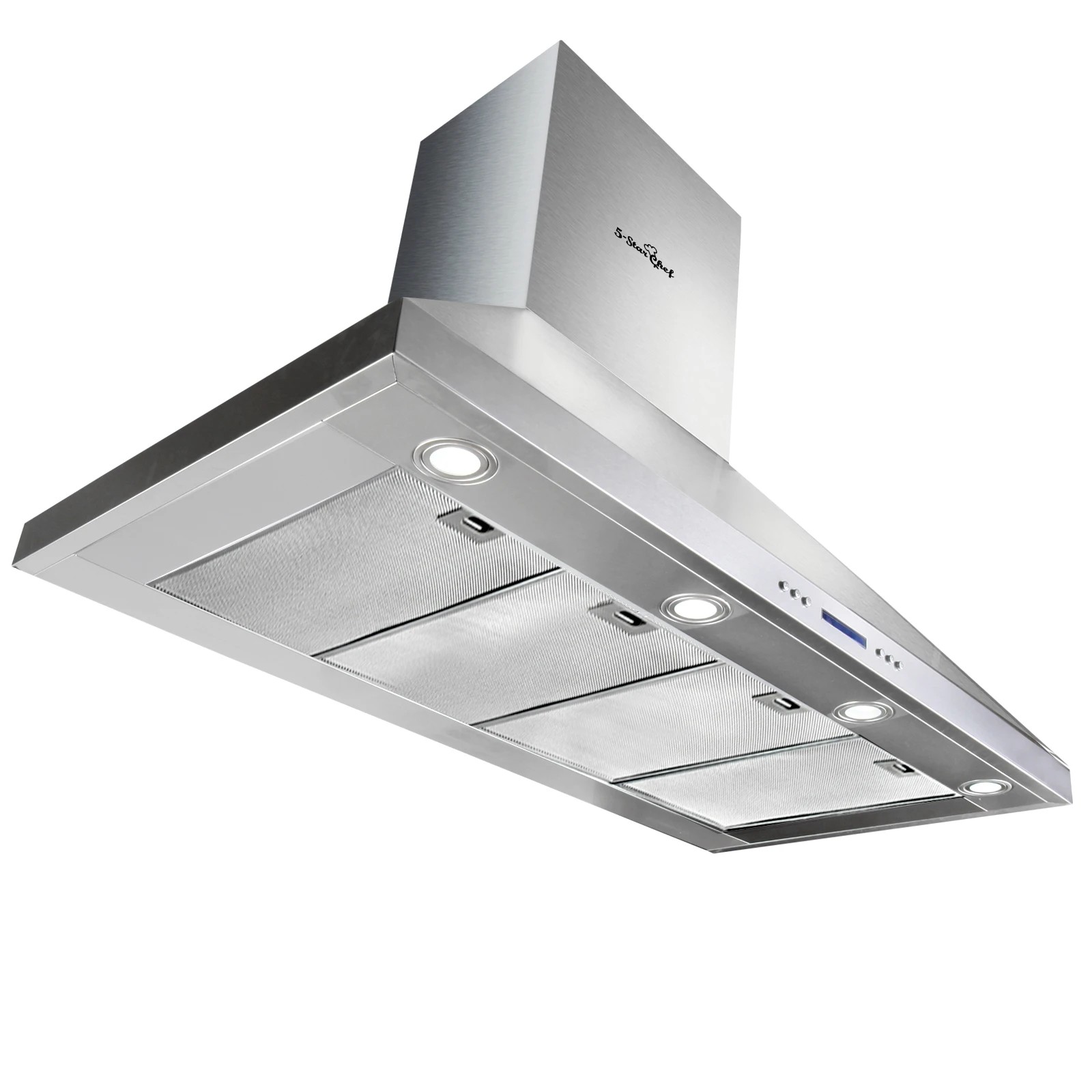 1 Devanti 1500mm Range Hood 150cm BBQ Commercial Rangehood - Silver, 1 of 8