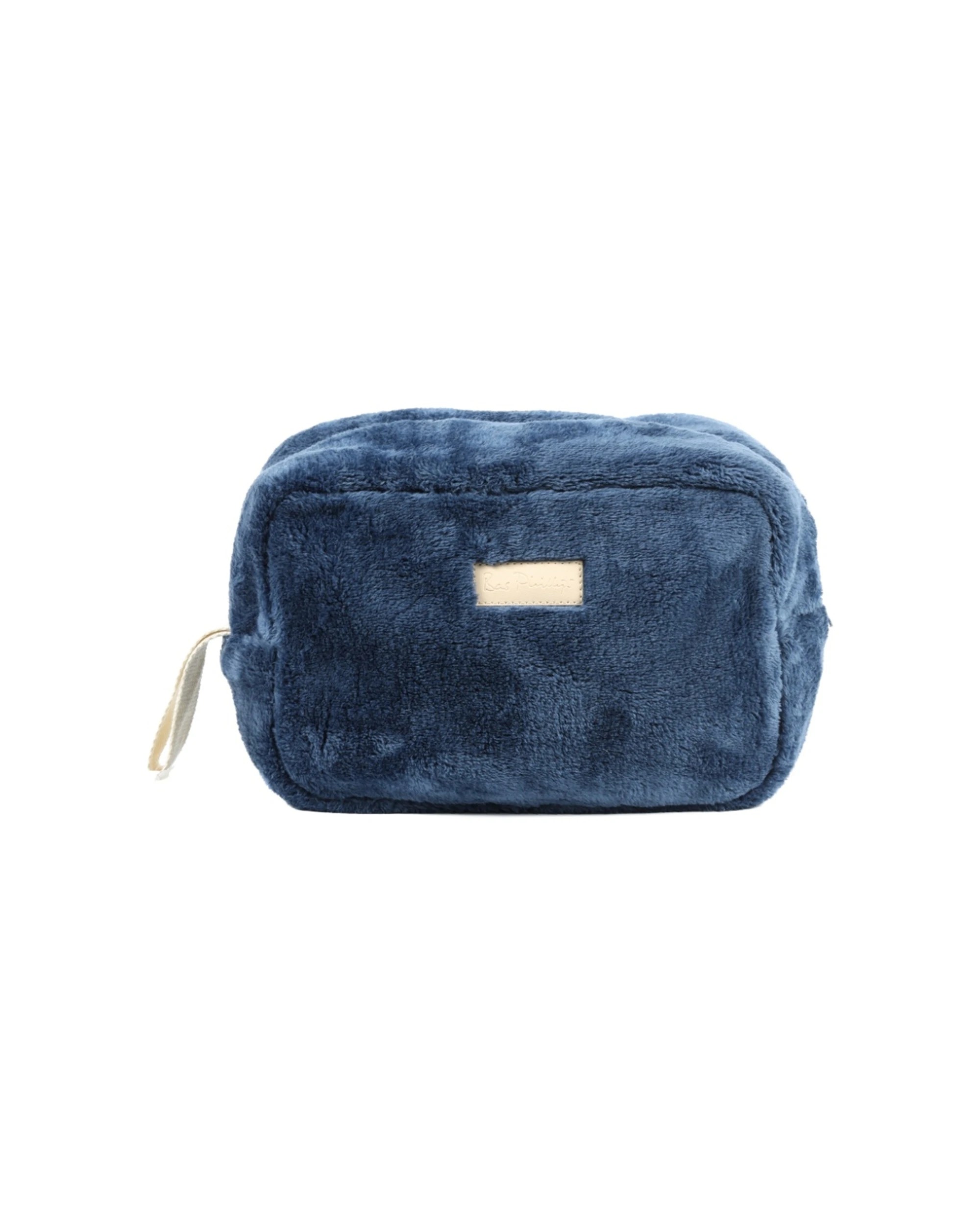 4 Bas Phillips Mink Polyester Cosmetic Makeup Toiletries Bag Denim - Blue, 4 of 4