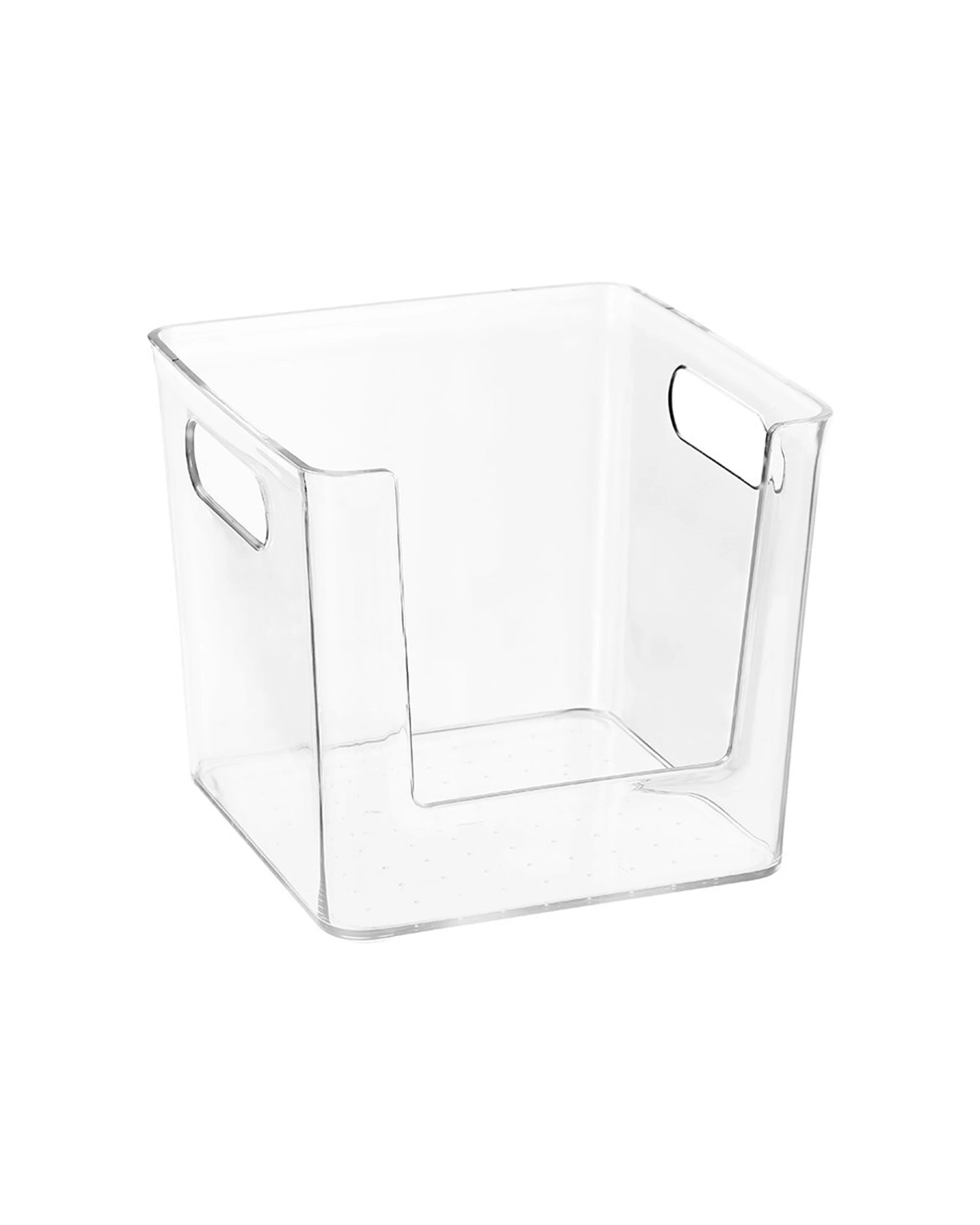 2 Boxsweden Crystal Pick Container 3 Pack 16.5 x 16.5 x 14.5cm Durable Plastic, 2 of 4