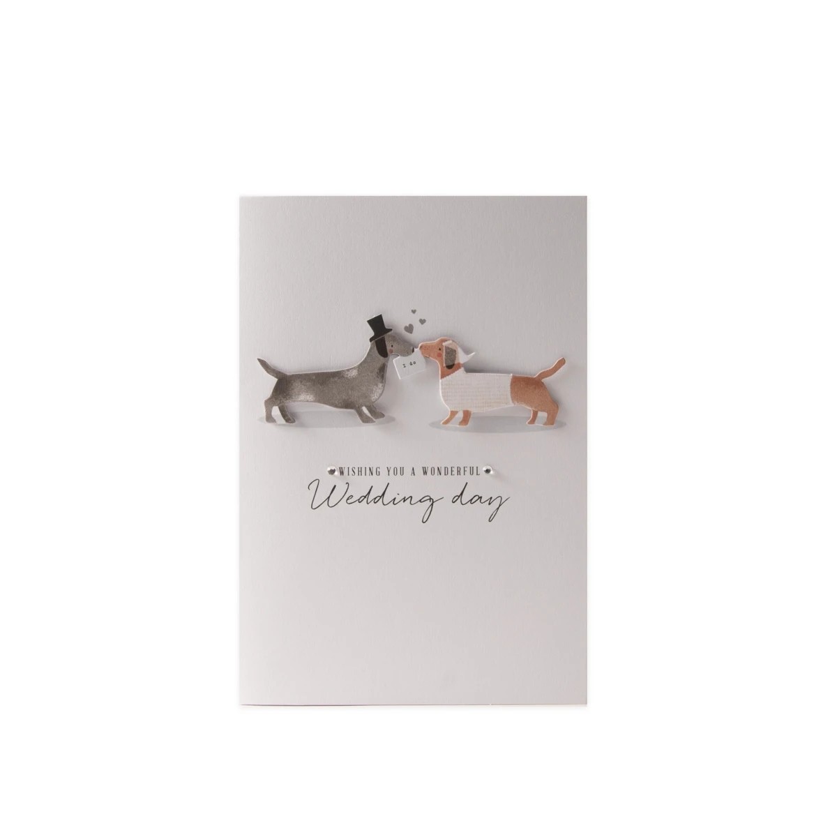 3 Connections from Hallmark Wedding Card - Dachshunds Say I Do, 3 of 3