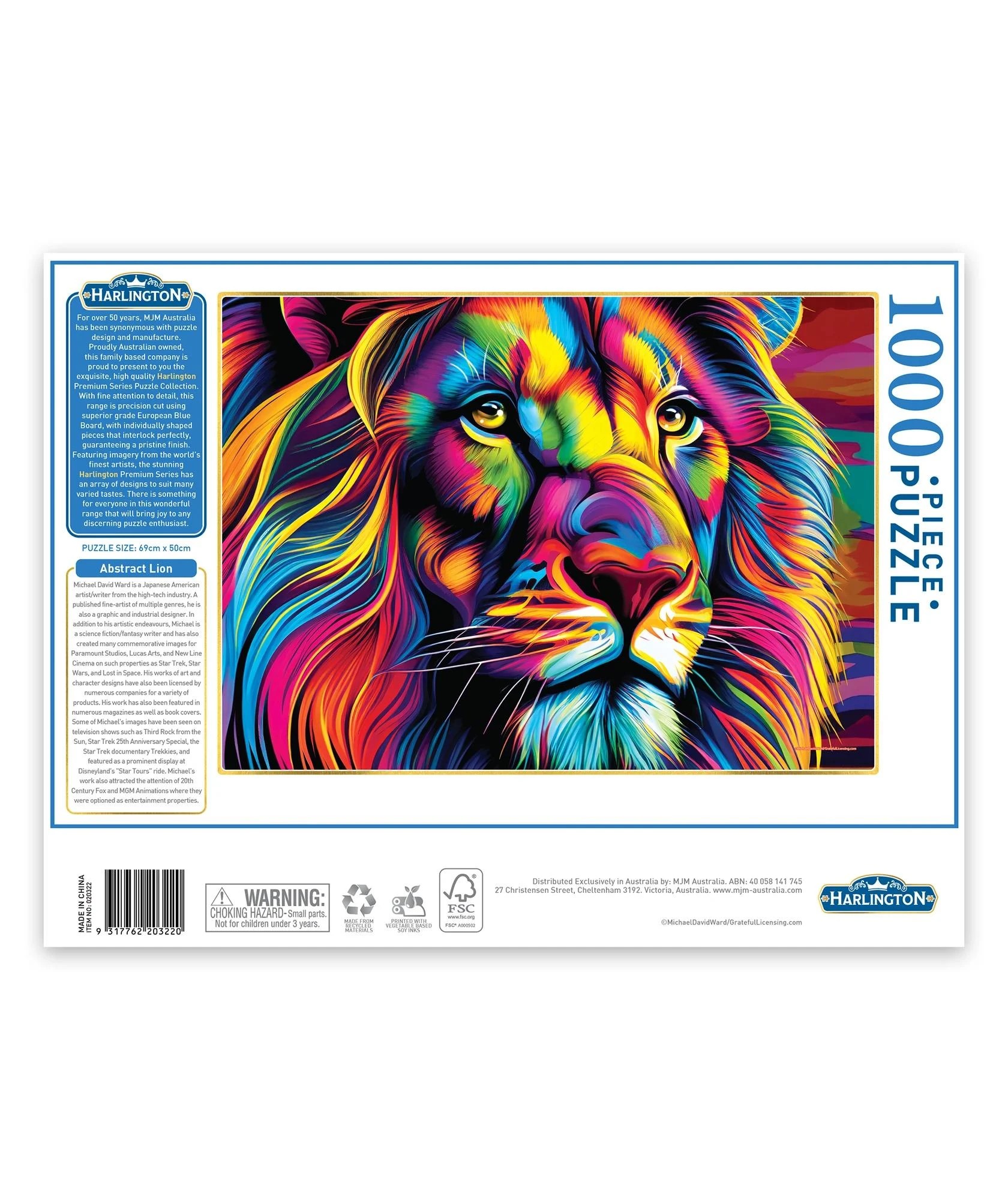 6 Harlington 1000 Piece Jigsaw Puzzle - Colour - Assorted* - Multi, 6 of 9