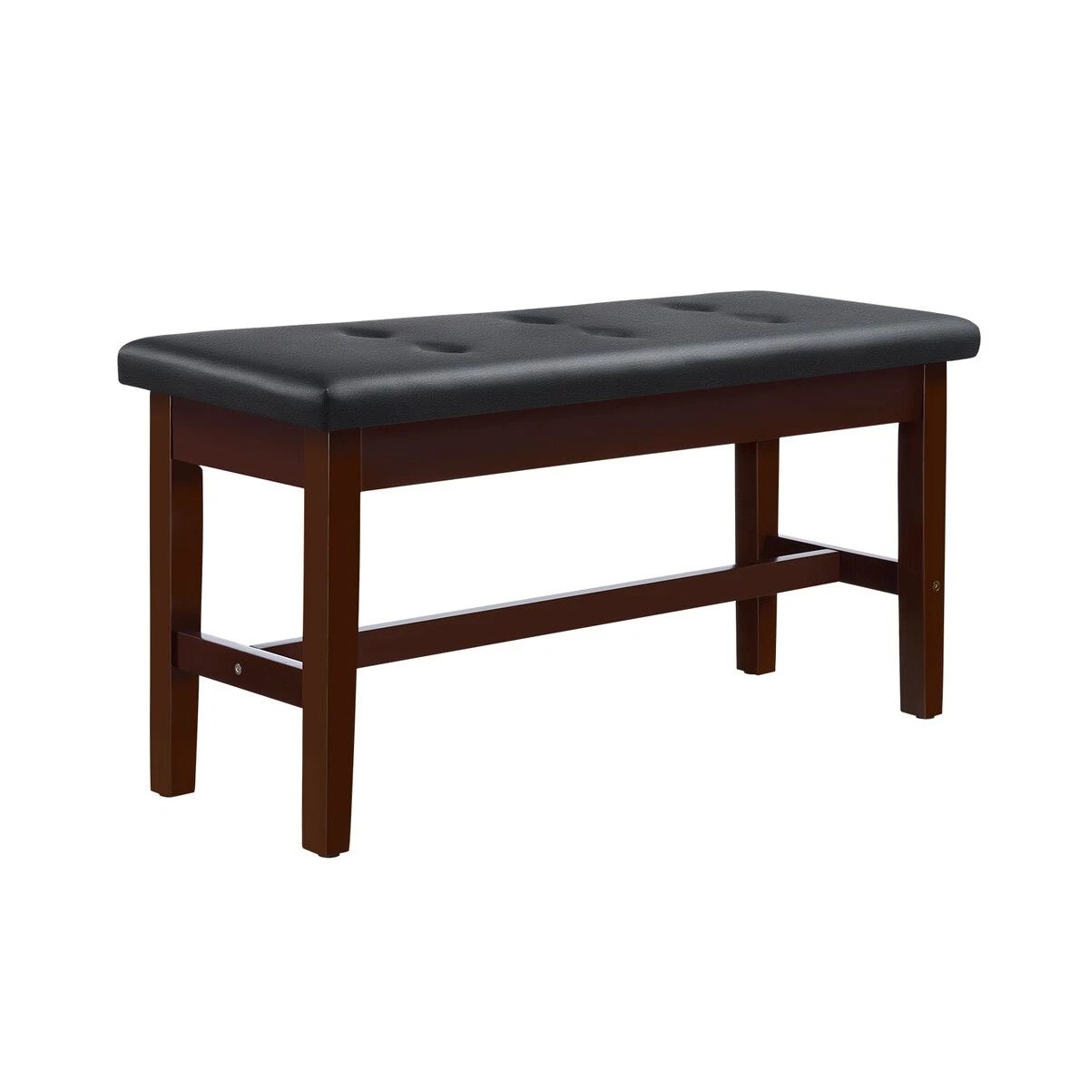 1 MELODIC Wood Duet Piano Stool Bench Chair Keyboard Stage PU Leather, 1 of 1