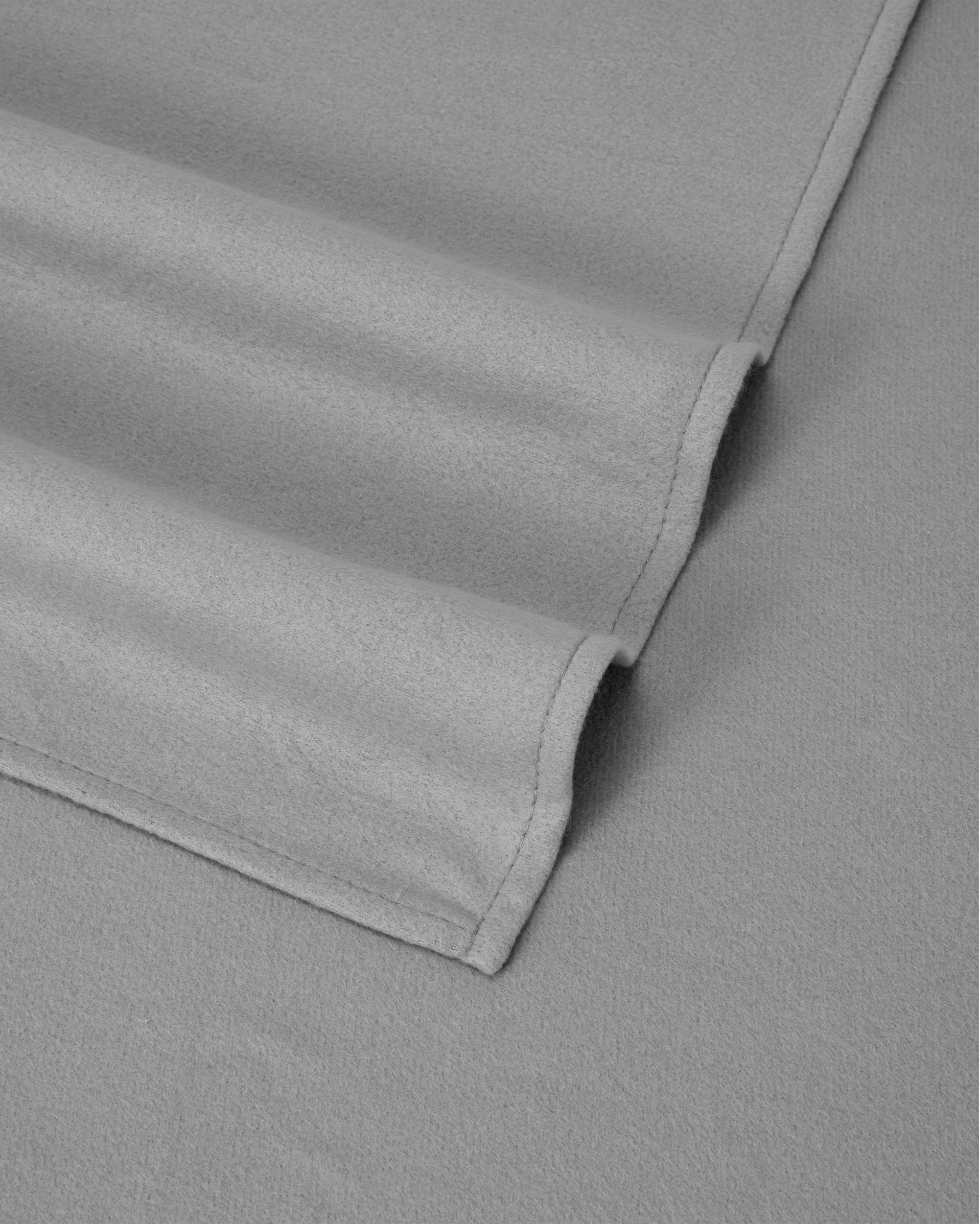 4 Soft Touch Sheet Set - Double Bed, Grey, 4 of 7