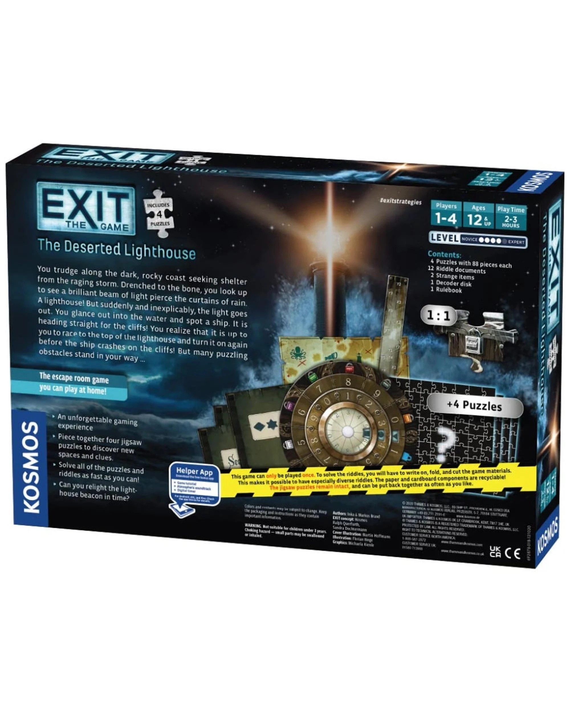 4 Exit the Game The Lonely Lighthouse Jigsaw Puzzle Game, 4 of 4