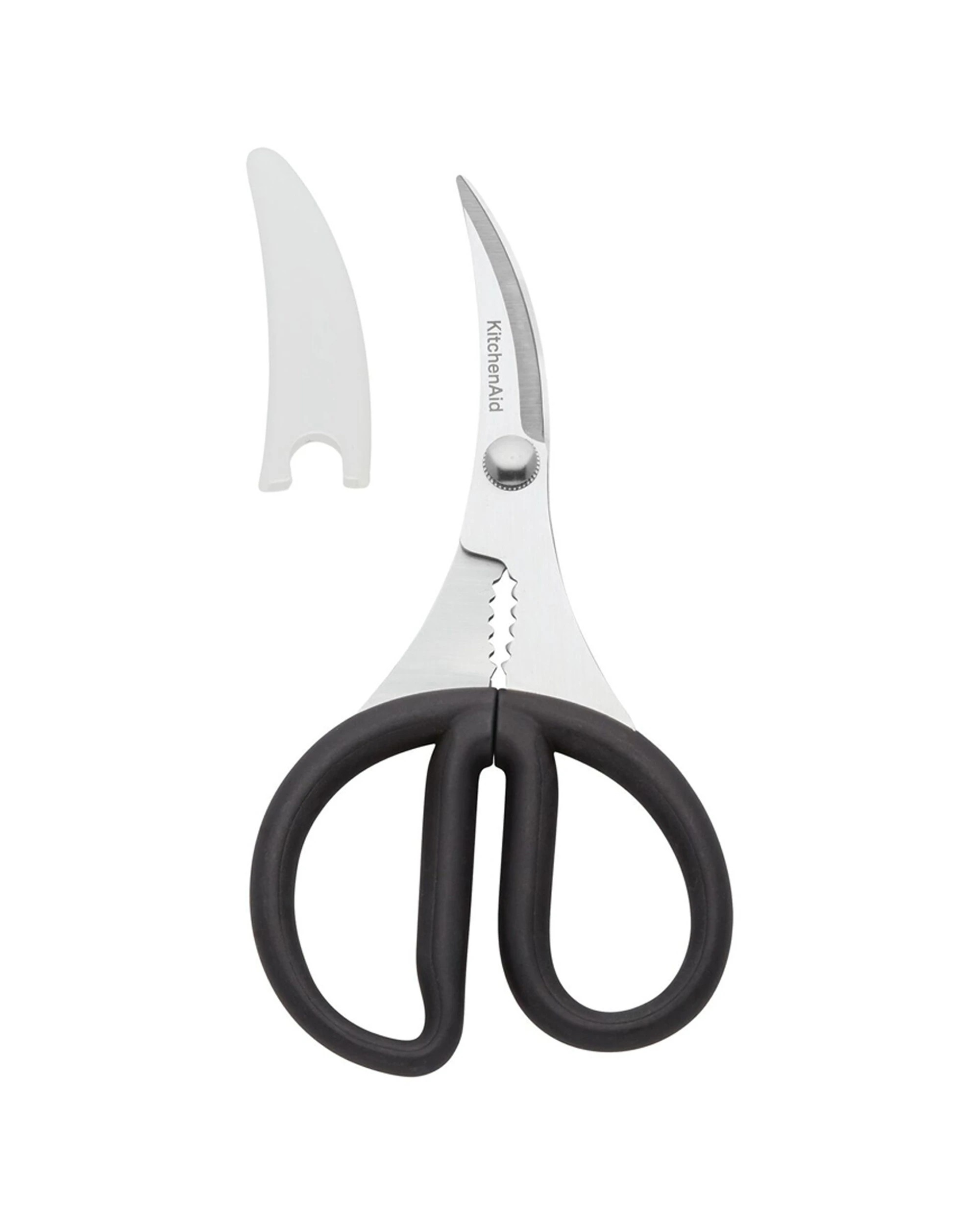 2 KitchenAid 2PK Seafood Shears Stainless Steel Scissors 18cm - Black, 2 of 3