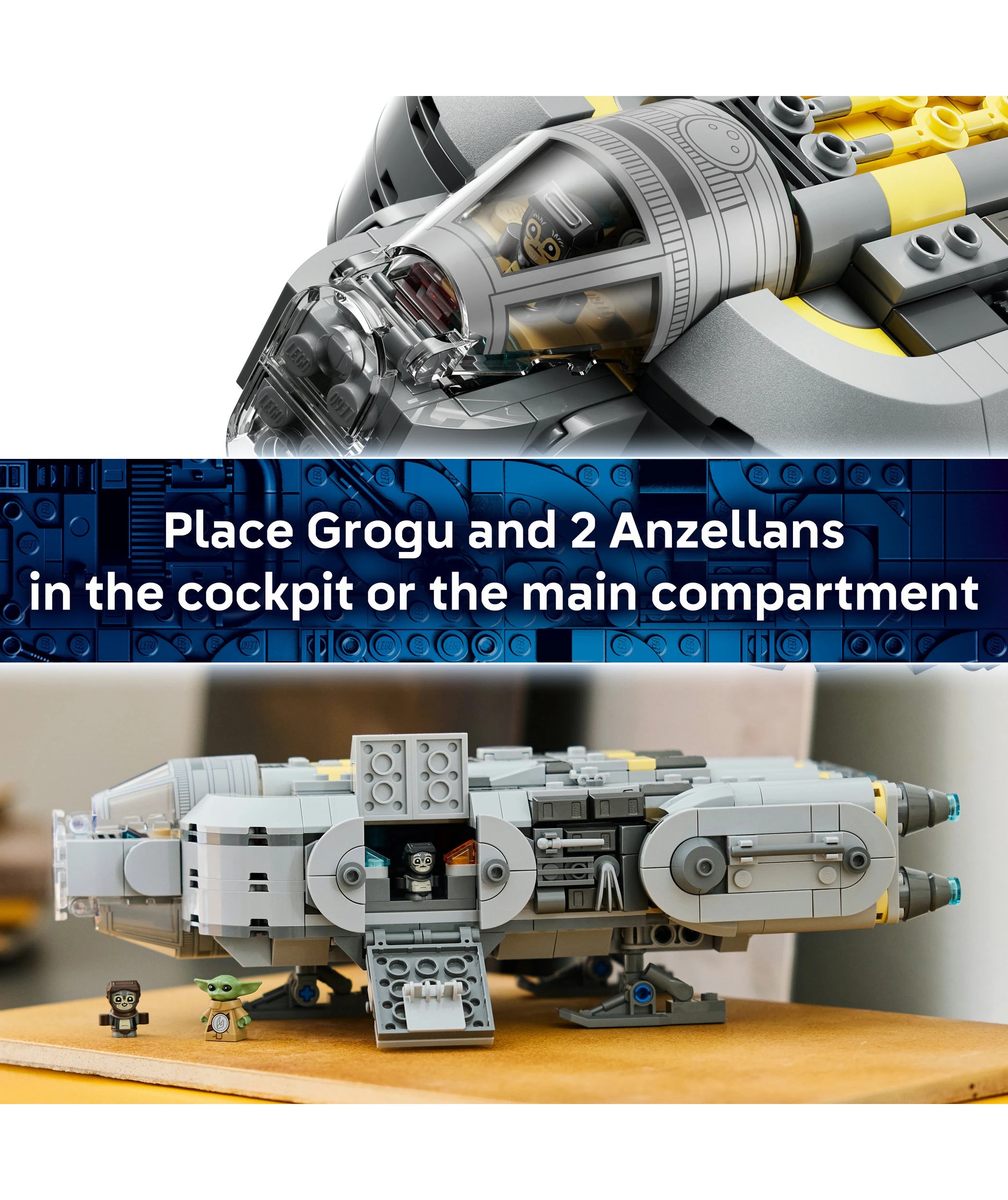 6 LEGO Star Wars Anzellan Starship 75445, 6 of 10