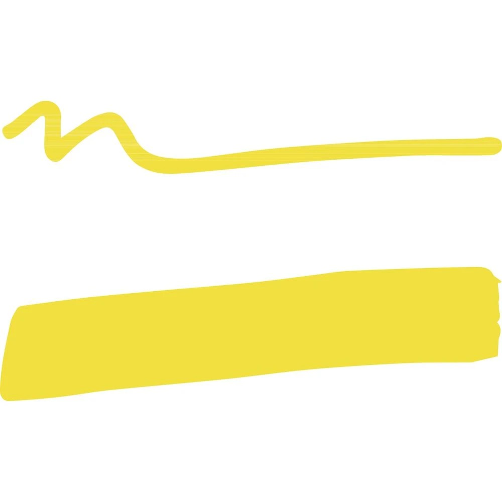 2 Uni-ball Prockey Dual Permanent Marker Bold Yellow, 2 of 2