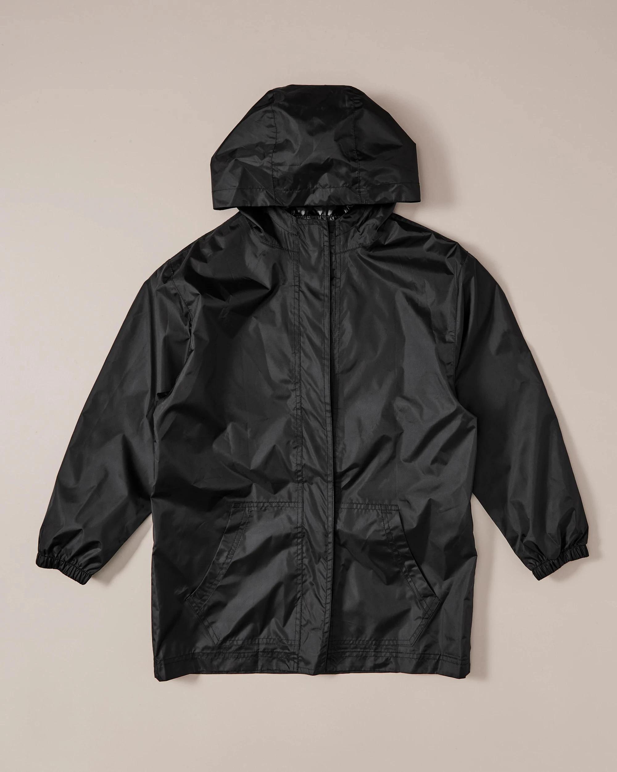 1 Target Kids Unisex Spray Jacket BLACK, 1 of 10