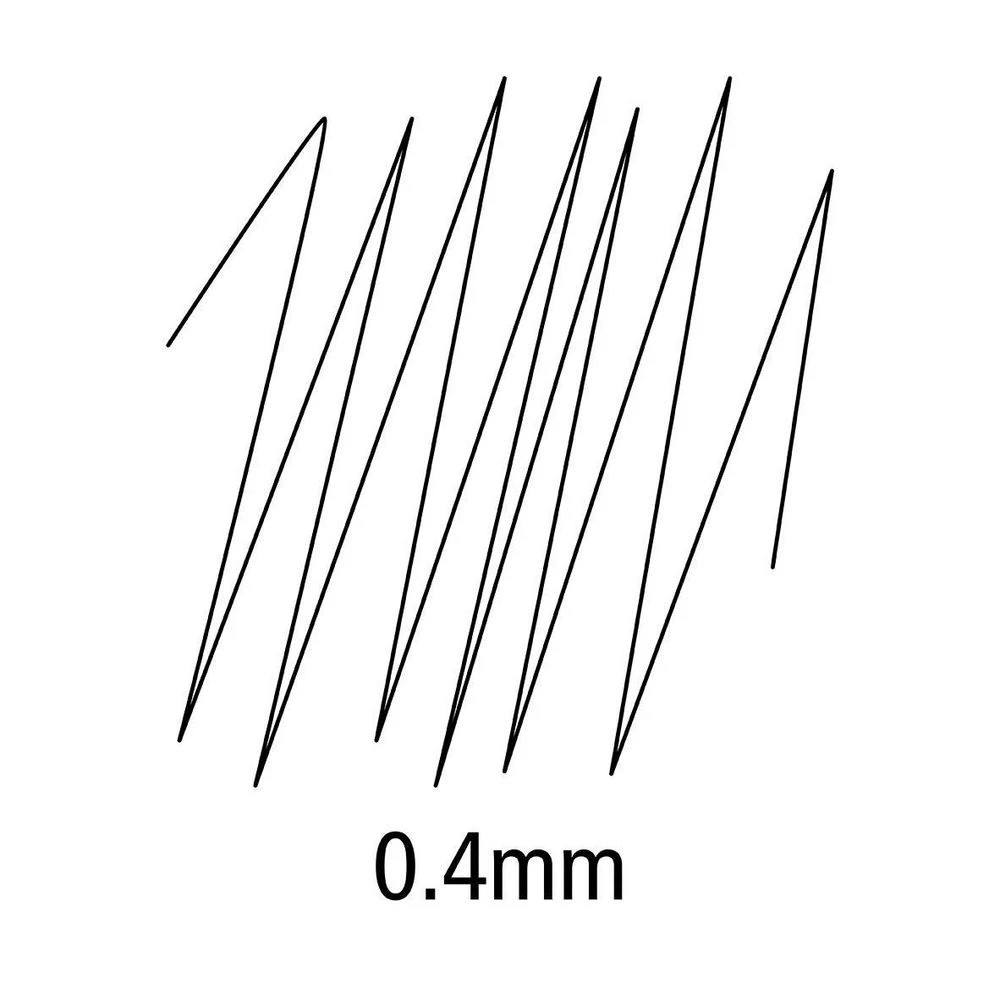 6 Staedtler Lumocolor Super Fine Permanent Marker Black, 6 of 6