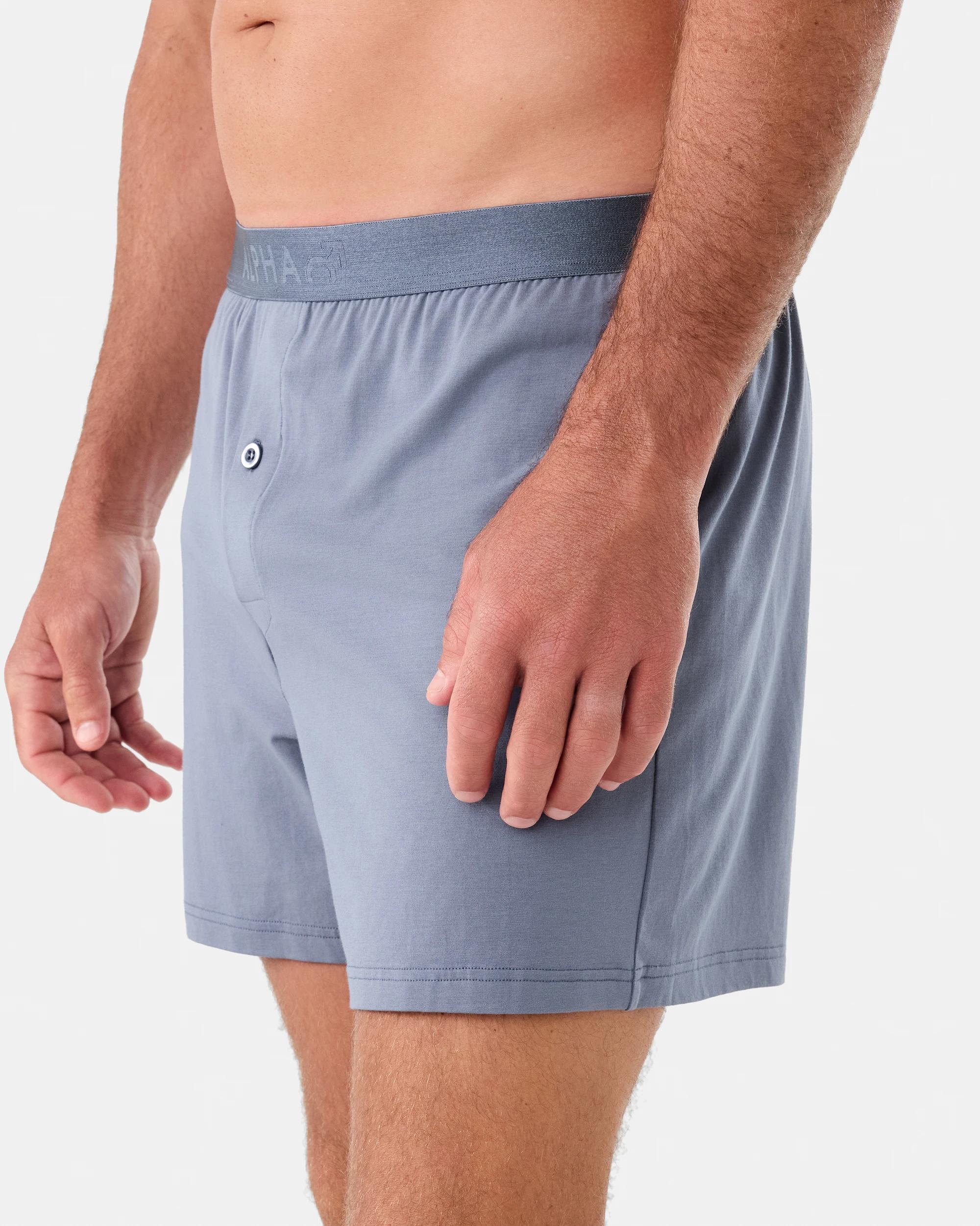5 3 Pack Cotton Modal Boxers Grn Forest, 5 of 8