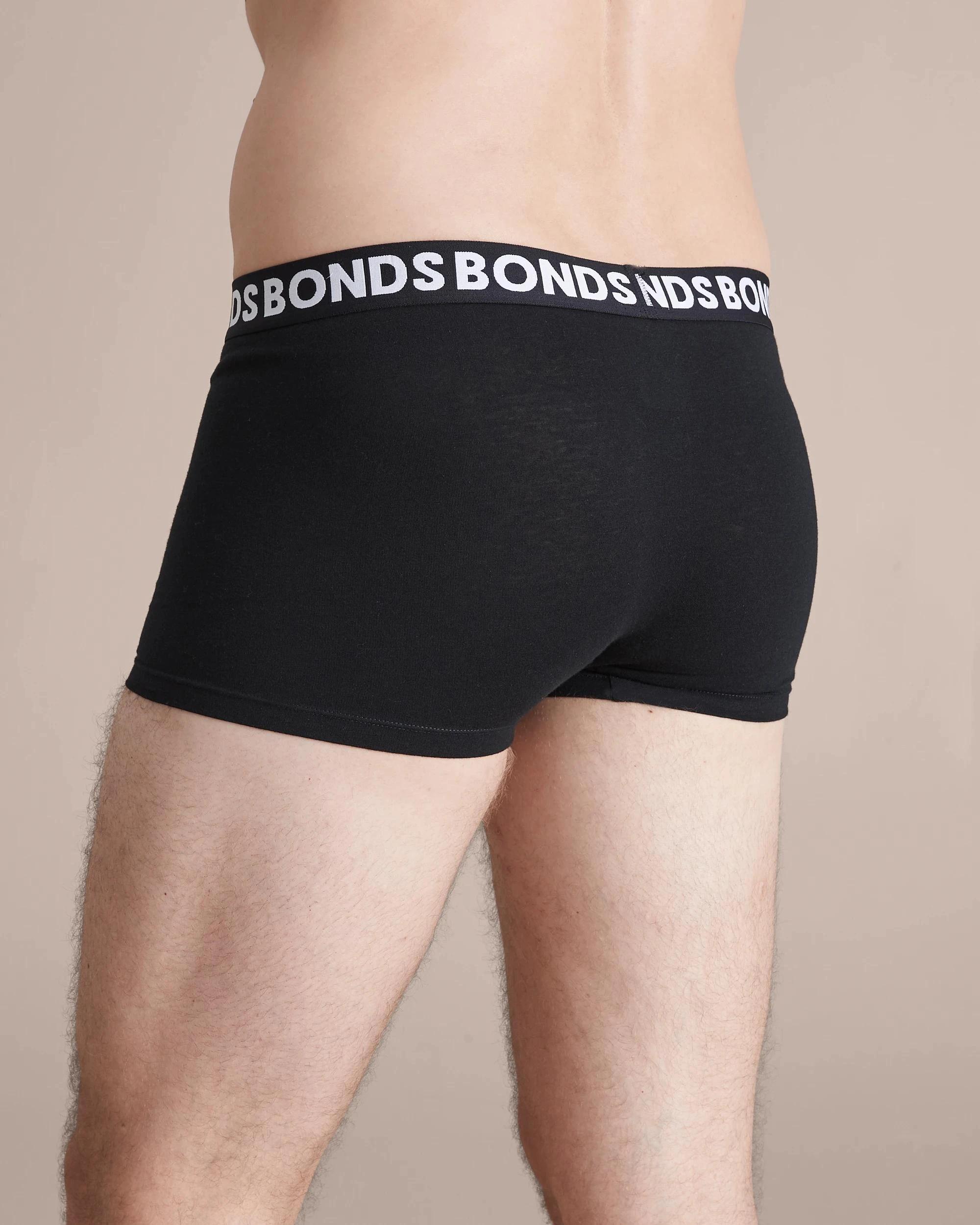 9 Bonds 3 Pack Everyday Trunks NAVY BLUE/WHITE STRIPE, 9 of 9