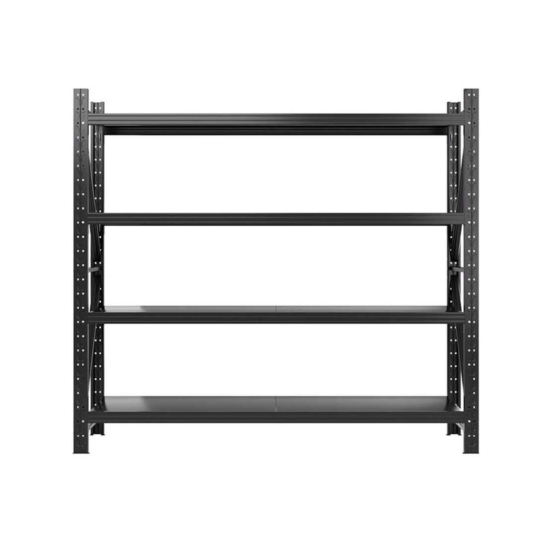 3 Giantz 2Mx1.8M Garage Shelving Warehouse Rack Pallet Racking Storage Shelf - Black, 3 of 6