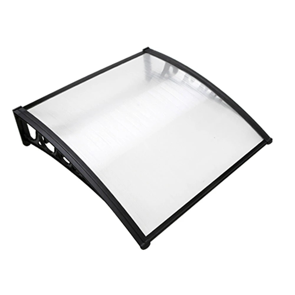1 Instahut Window Door Awning 1mx1m Transparent Panel - Clear, 1 of 7