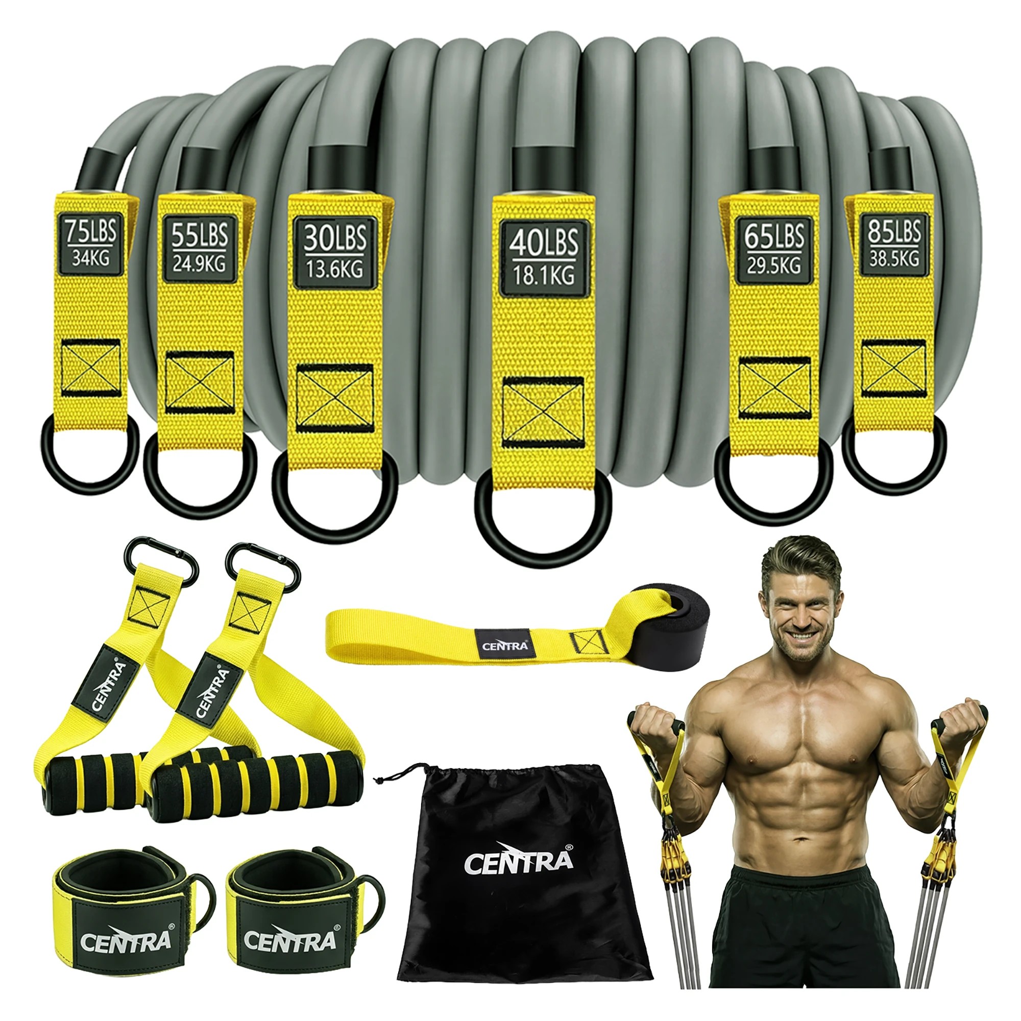 1 Centra Resistance Bands 350Lbs, 1 of 5