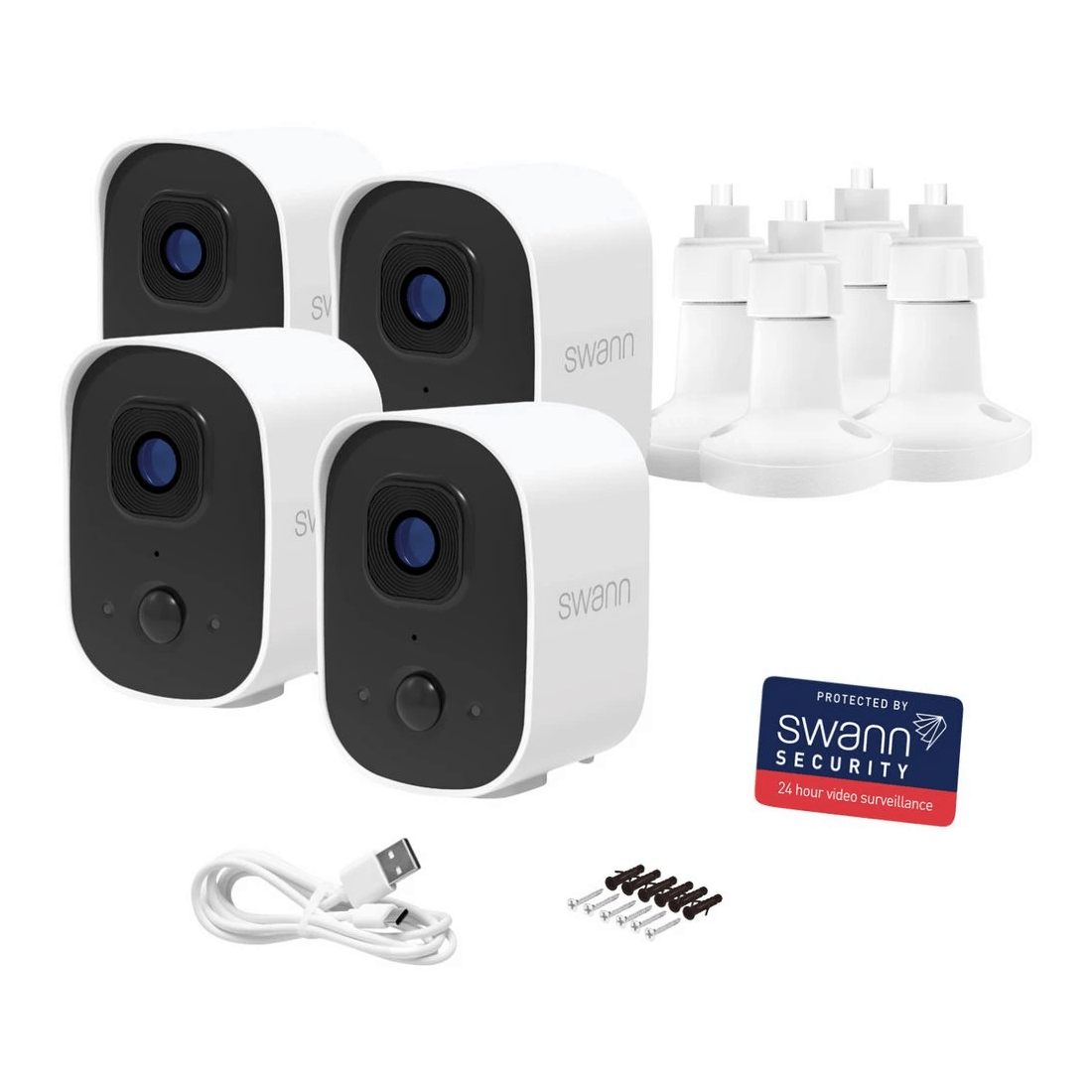 2 Swann Evo 2K Wireless Security Cameras 4 Pack, 2 of 10