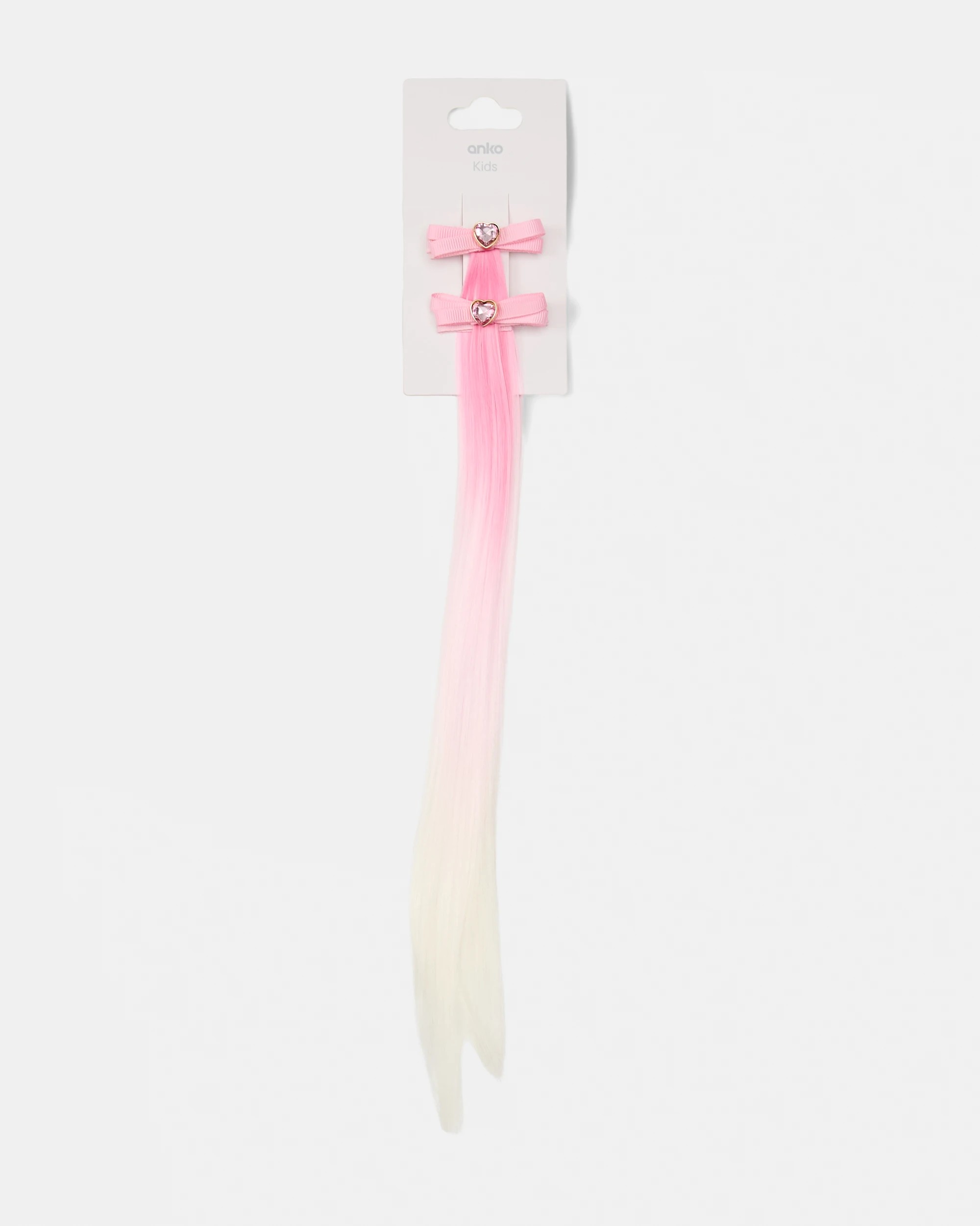 3 2 Pack Bows Hair Extension Clips, 3 of 3