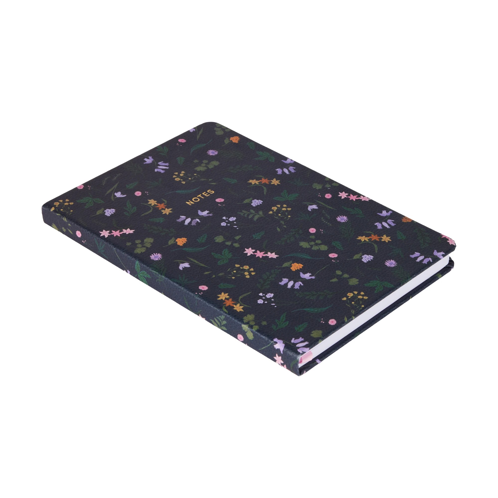 4 A5 Journal - Navy Flower, 4 of 6