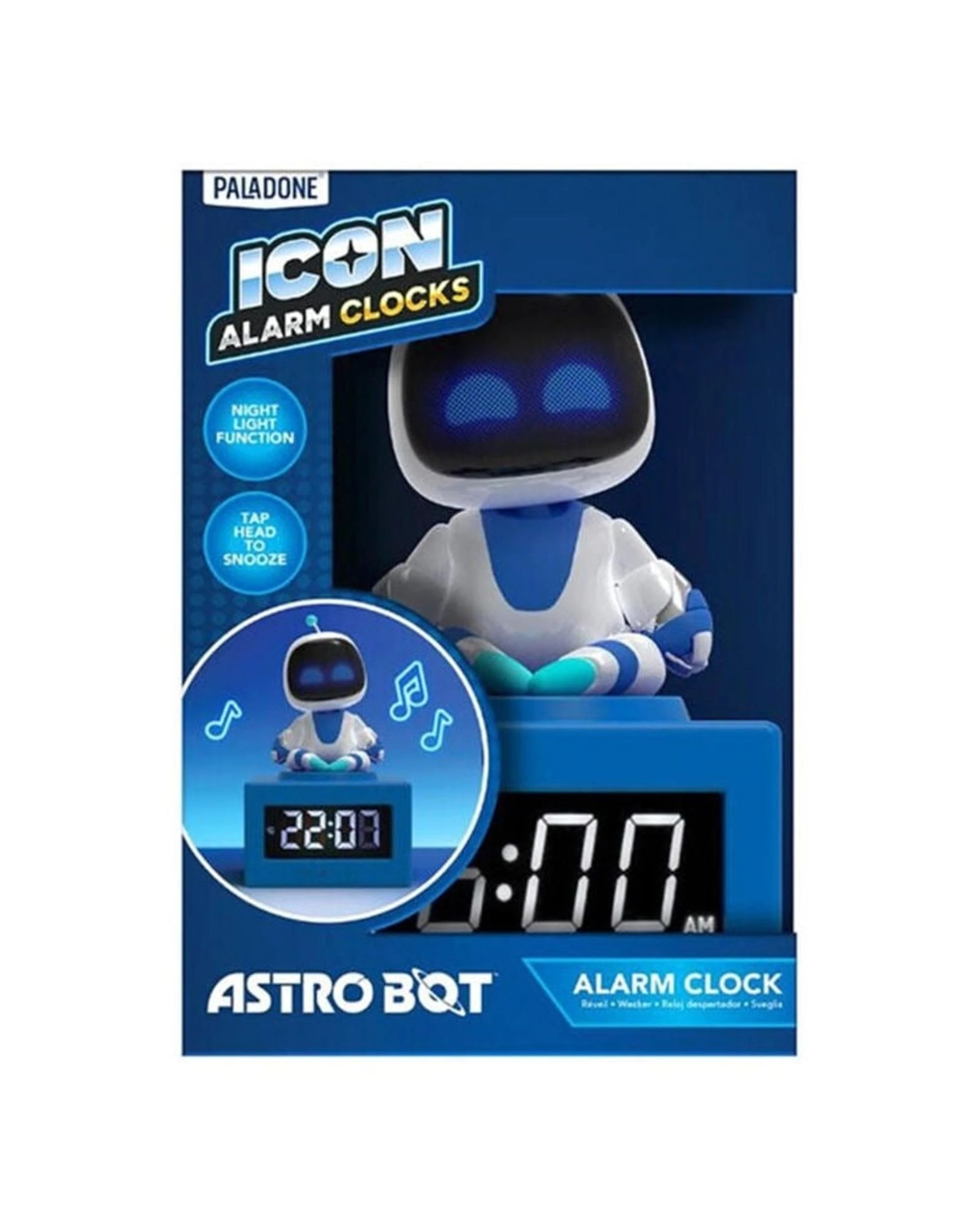 3 Astro Bot Digital Alarm Clock, 3 of 5