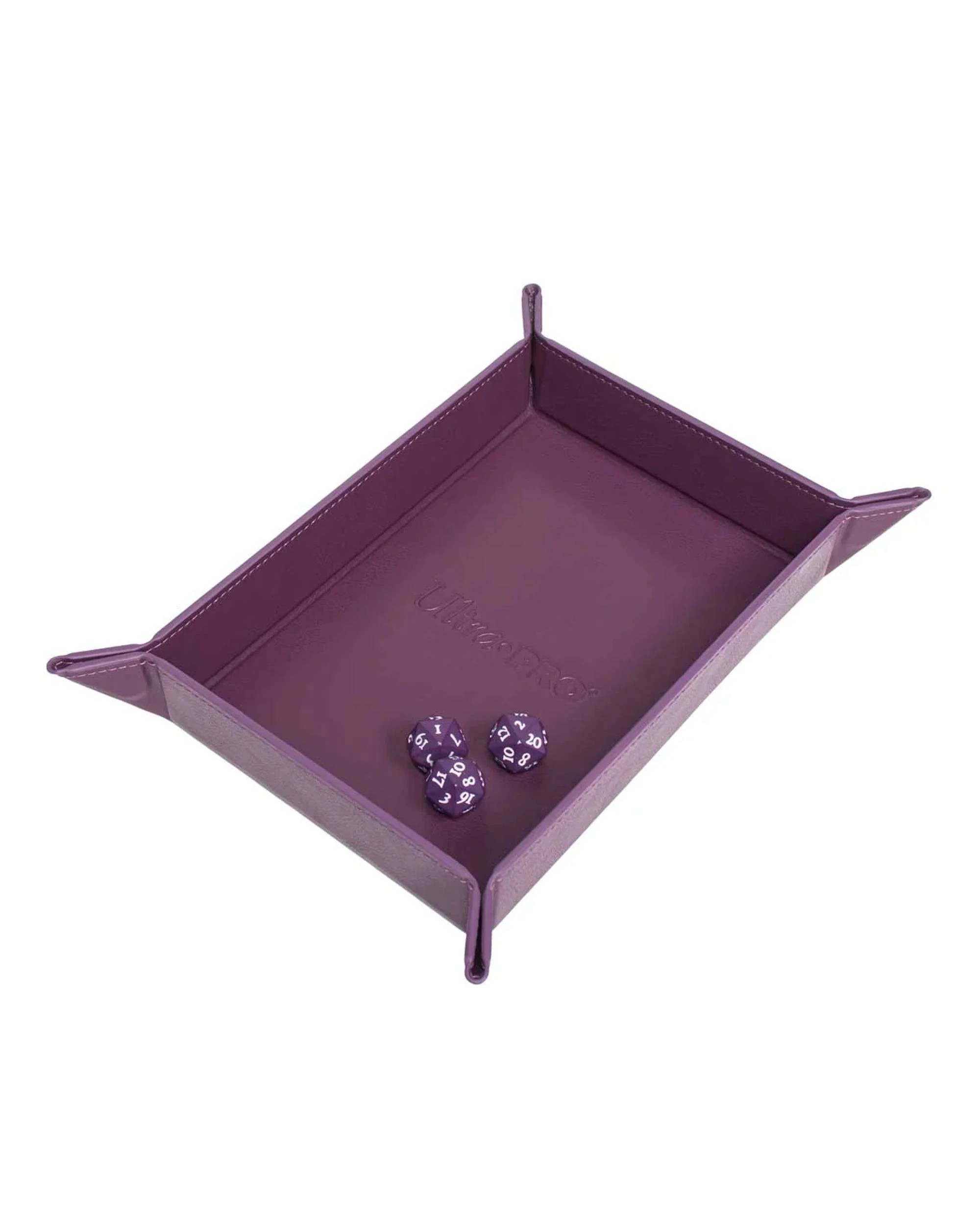 1 Ultra Pro Vivid Magnetic Foldable Dice Tray - Midnight Plum - Purple, 1 of 5