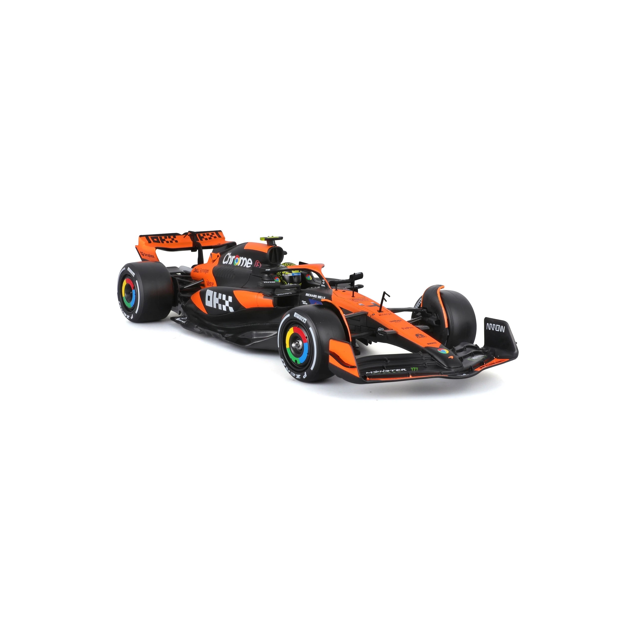 5 Bburago 1:24 Scale McLaren Die-Cast Formula 1 Vehicle, 5 of 8